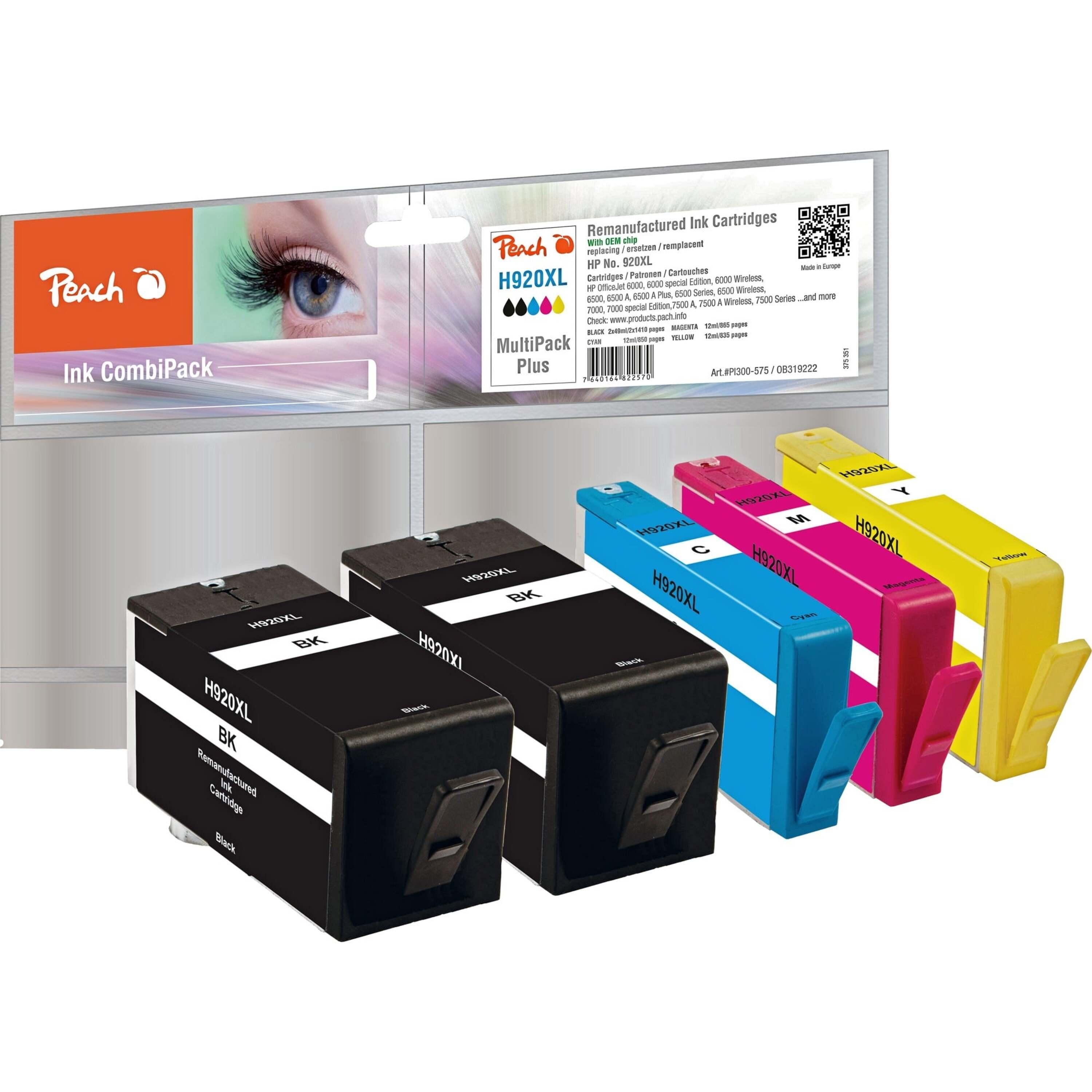 Peach Patrone HP Nr.920XL          MultiPackPlus