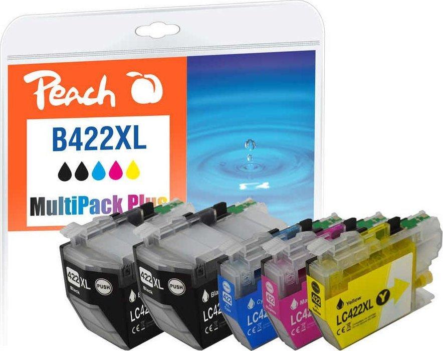 Peach Peach kasetne Brother LC-422XL MultiPack