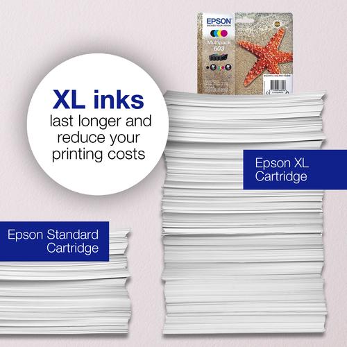 Patrone Epson 603 3er-Pack Tricolor                    T03U5