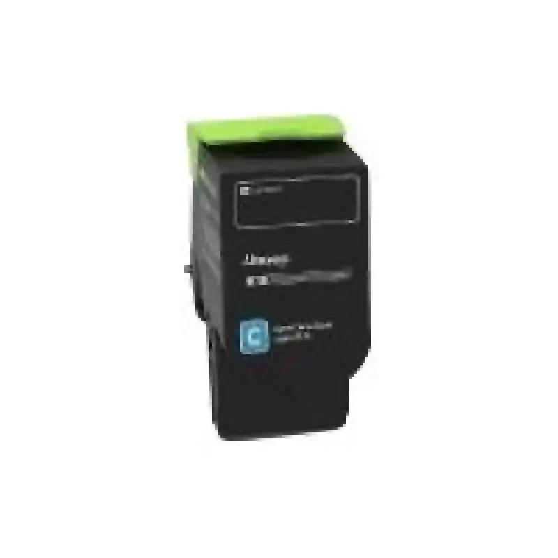 Toner Lexmark 78C20C0 Cyan Oryginał  (78C20C0)