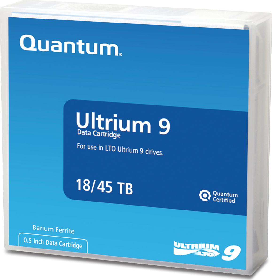 Lentes Quantum Data kasetne LTO-9 MR-L9MQN-01