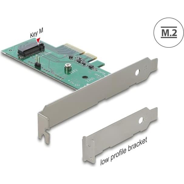 DELOCK PCI Express karte 1x M