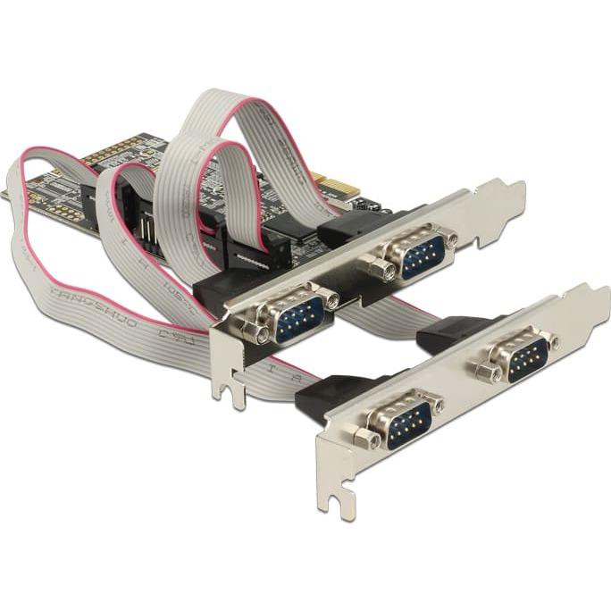 Kontrolieris Delock PCIe x1 - 4x