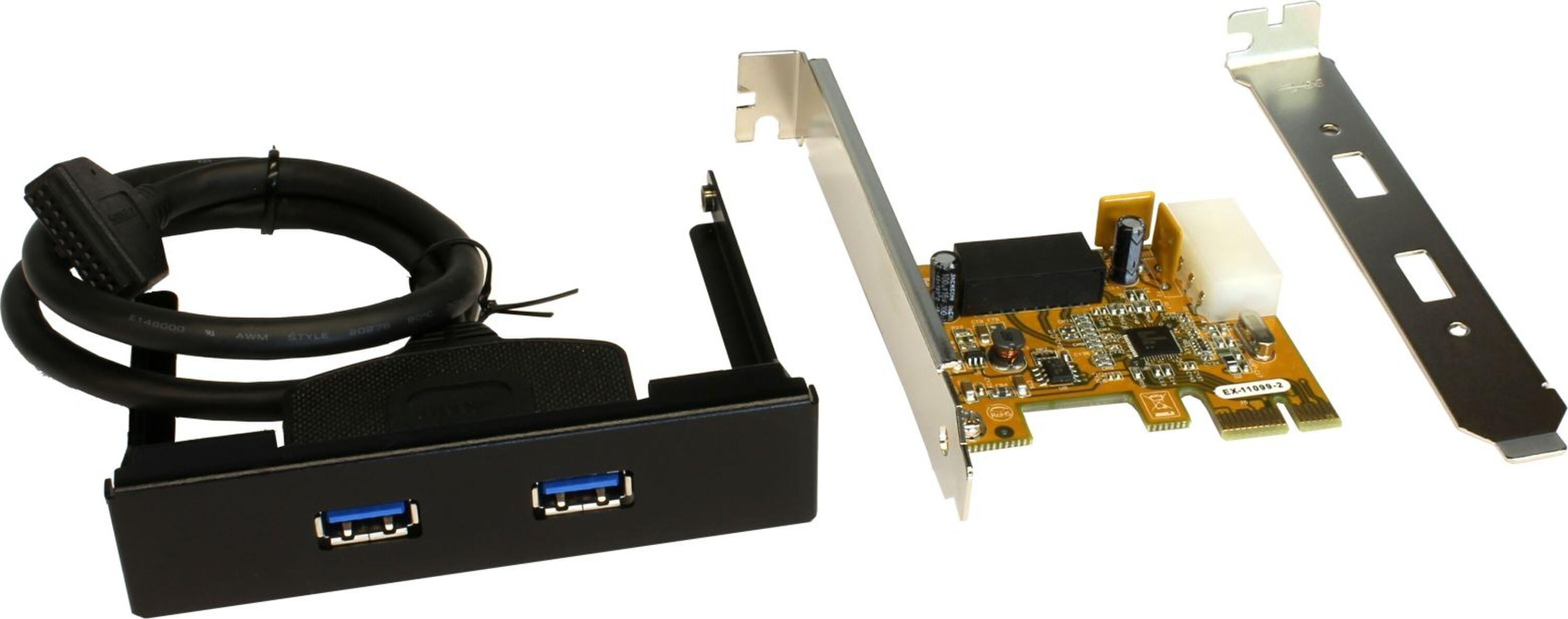 Kontrolieris Exsys PCIe x1 - 2x