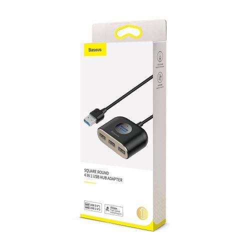 Baseus Square Round USB Adapteris USB