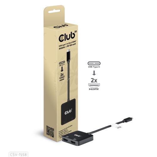 USB centrmezgls Club 3D Club3D MST-centrmezgls