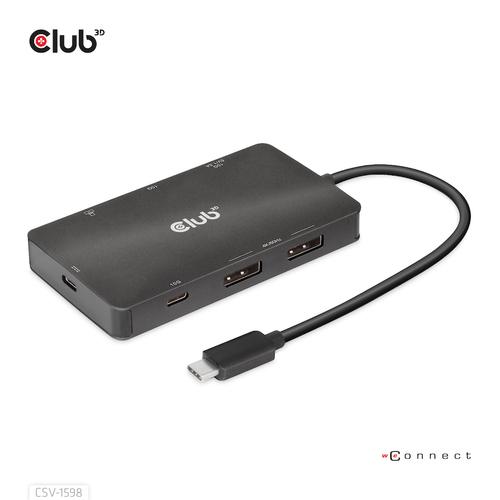 USB centrmezgls Club 3D Club3D USB-7-in1-HUB