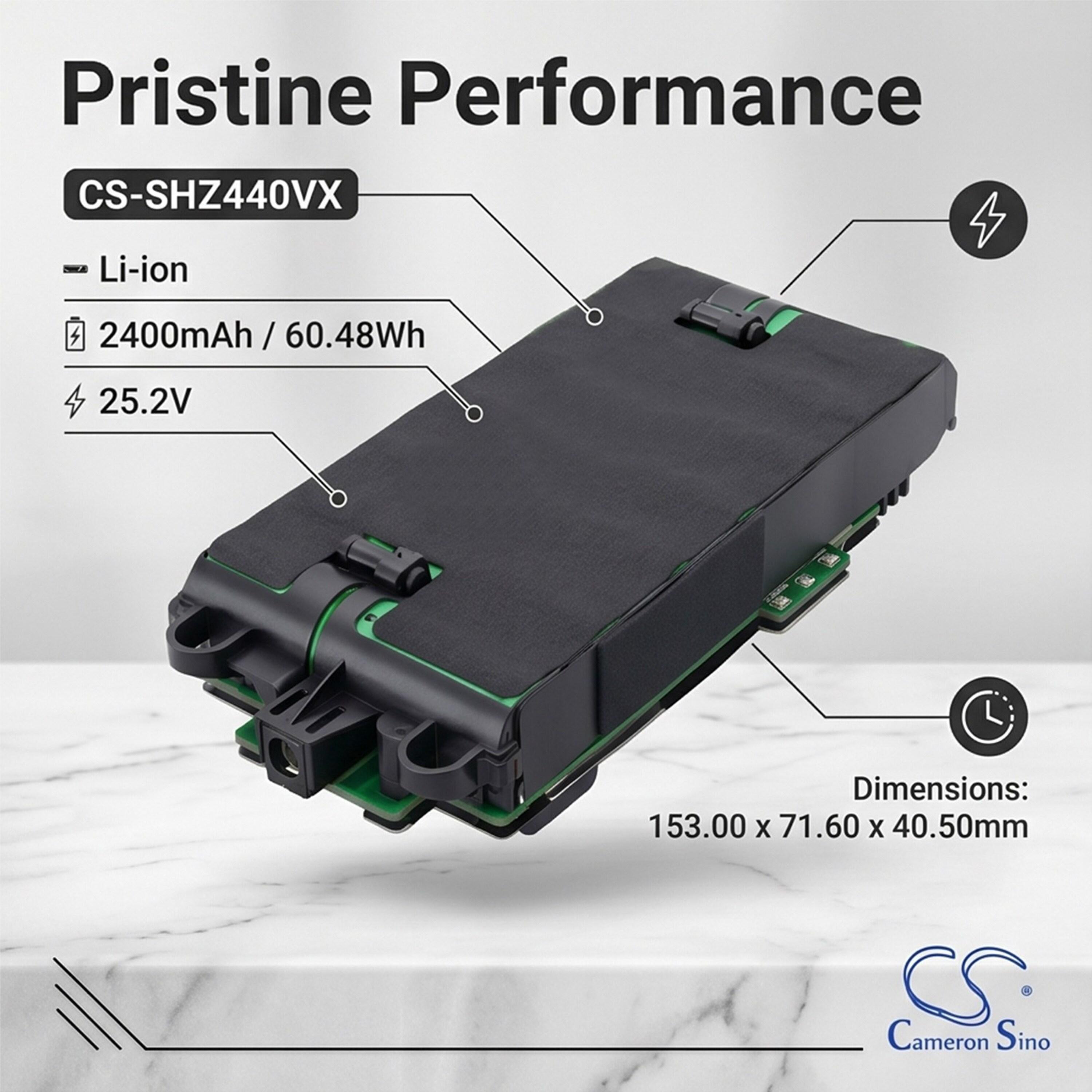 Cameron Sino 2400mAh Replacement Battery for