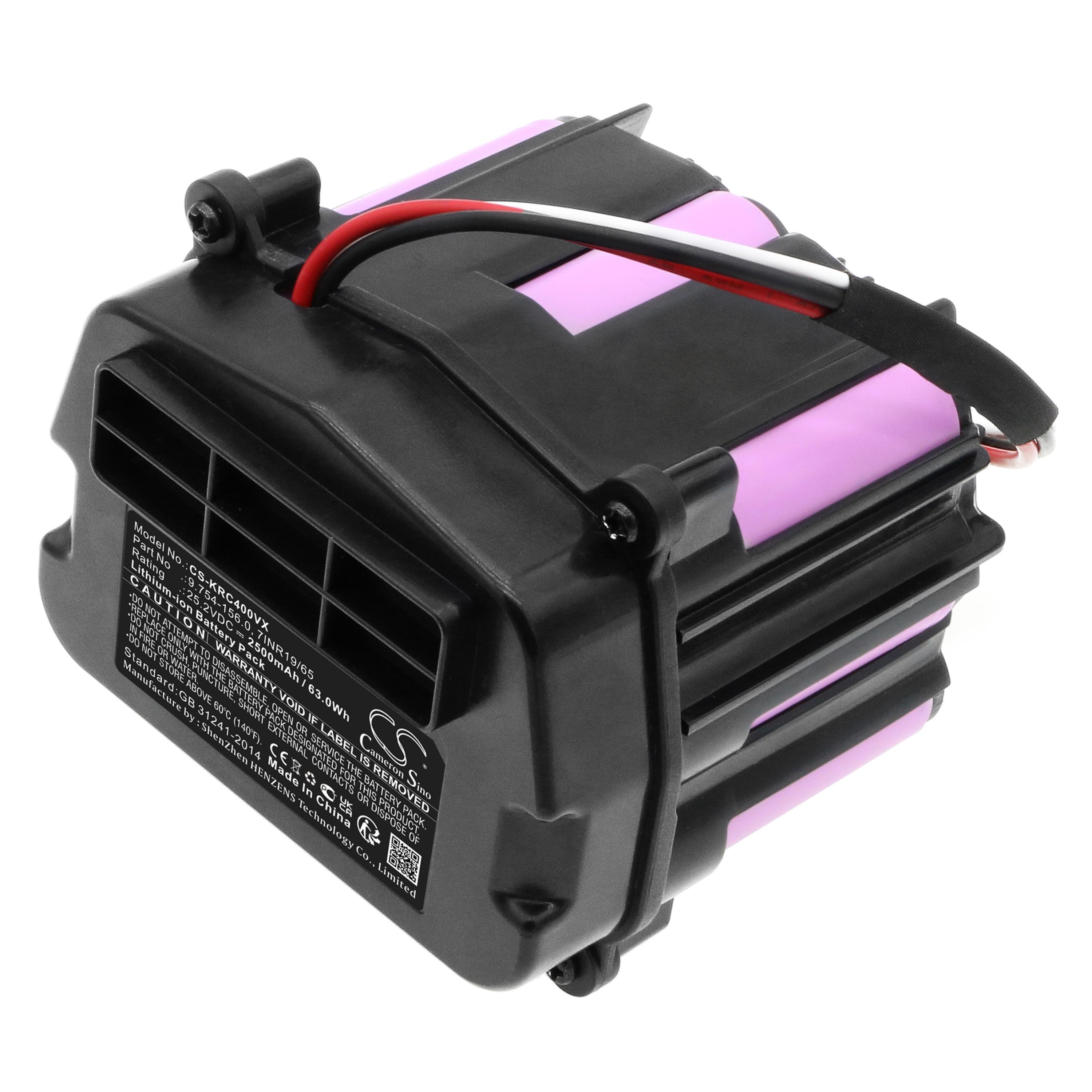 Cameron Sino 2500 mAh for Karcher