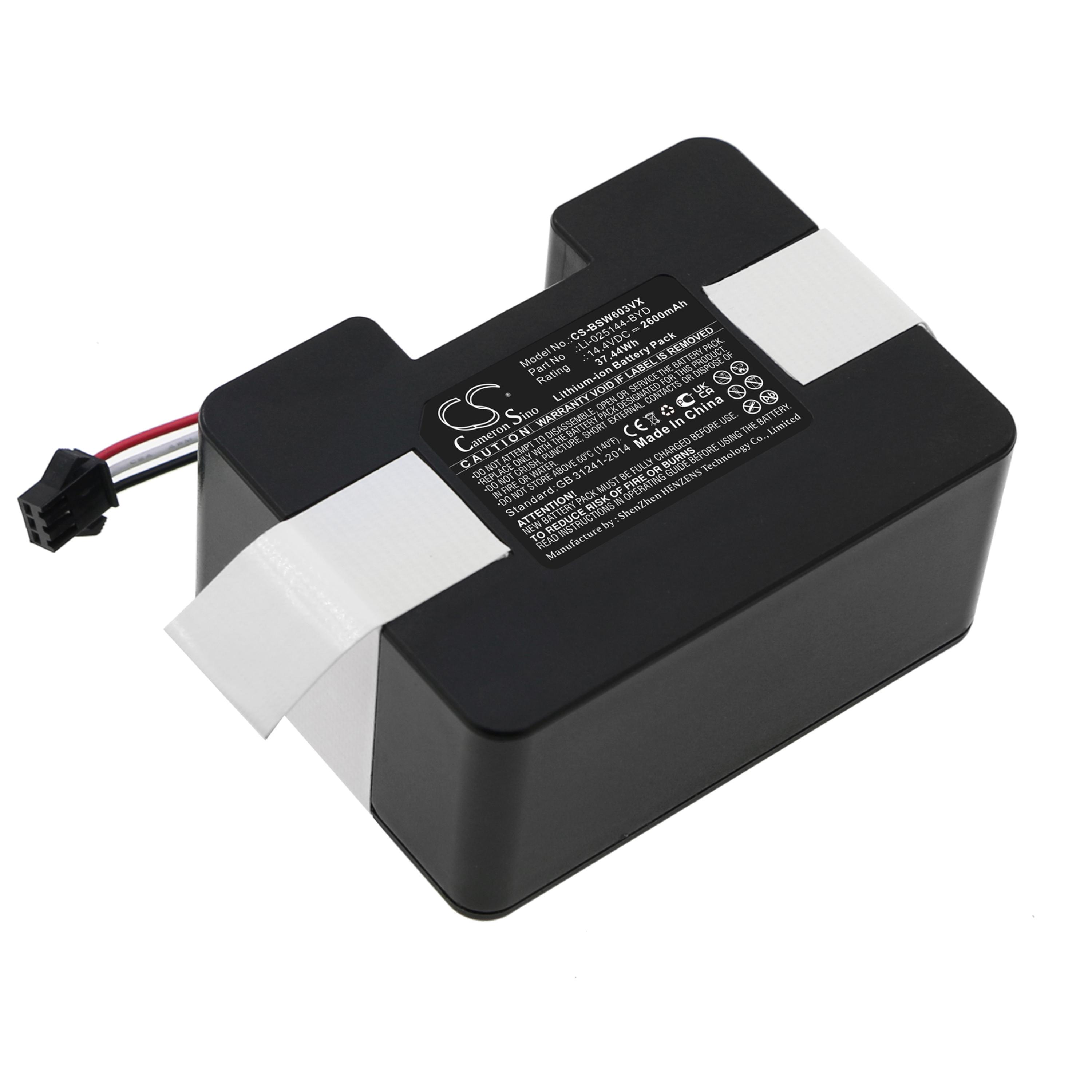 Cameron Sino 2600 mAh for BobSweep