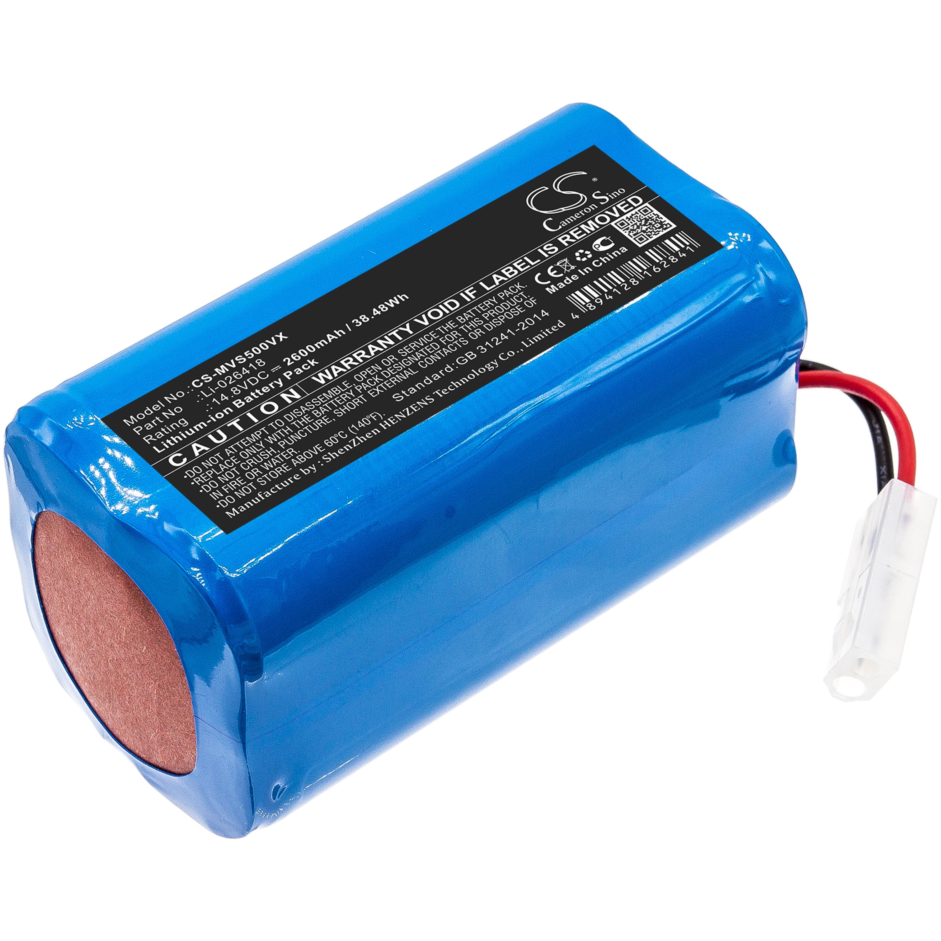Cameron Sino 2600 mAh for BobSweep