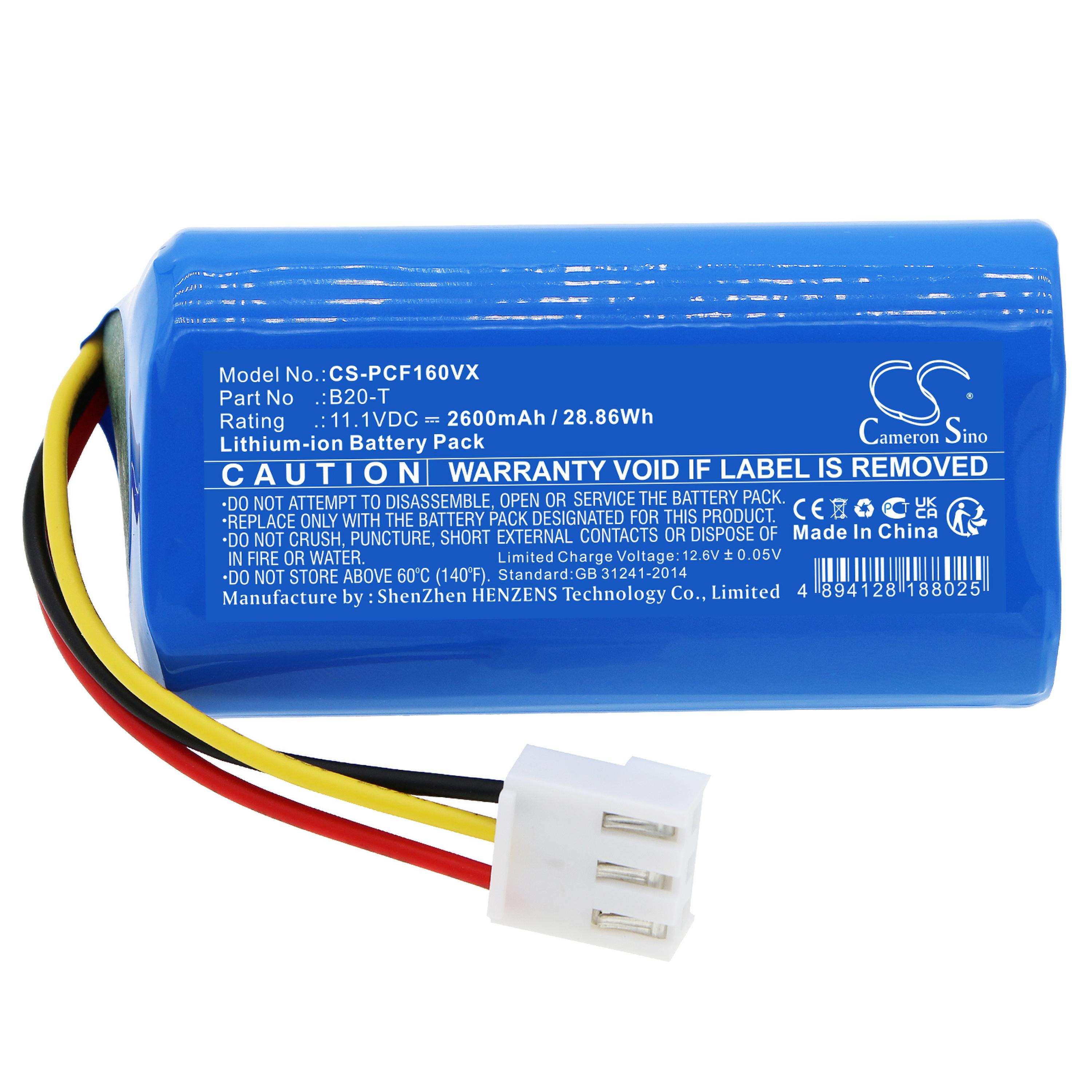 Cameron Sino 2600 mAh for Proscenic