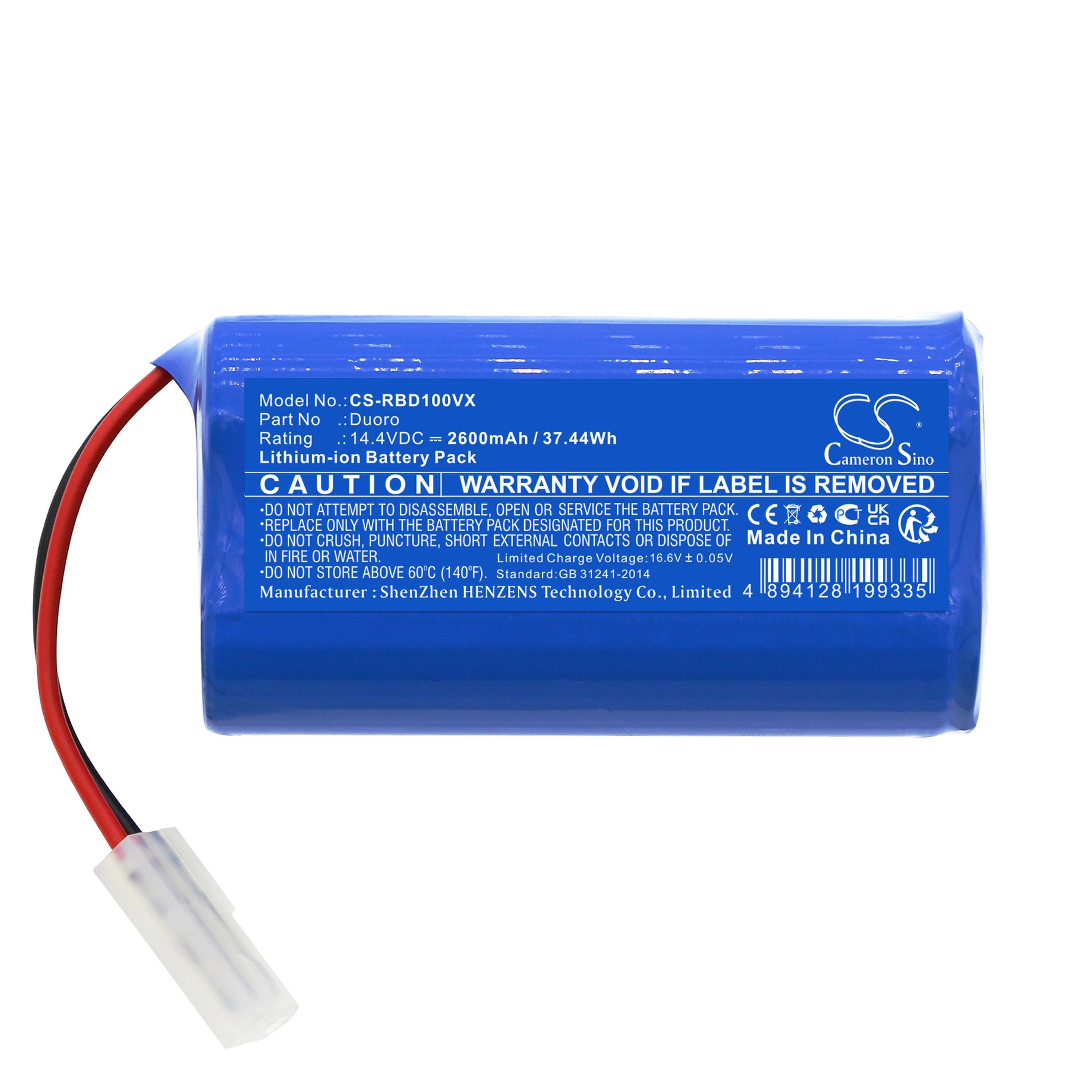 Cameron Sino 2600 mAh for RobZone