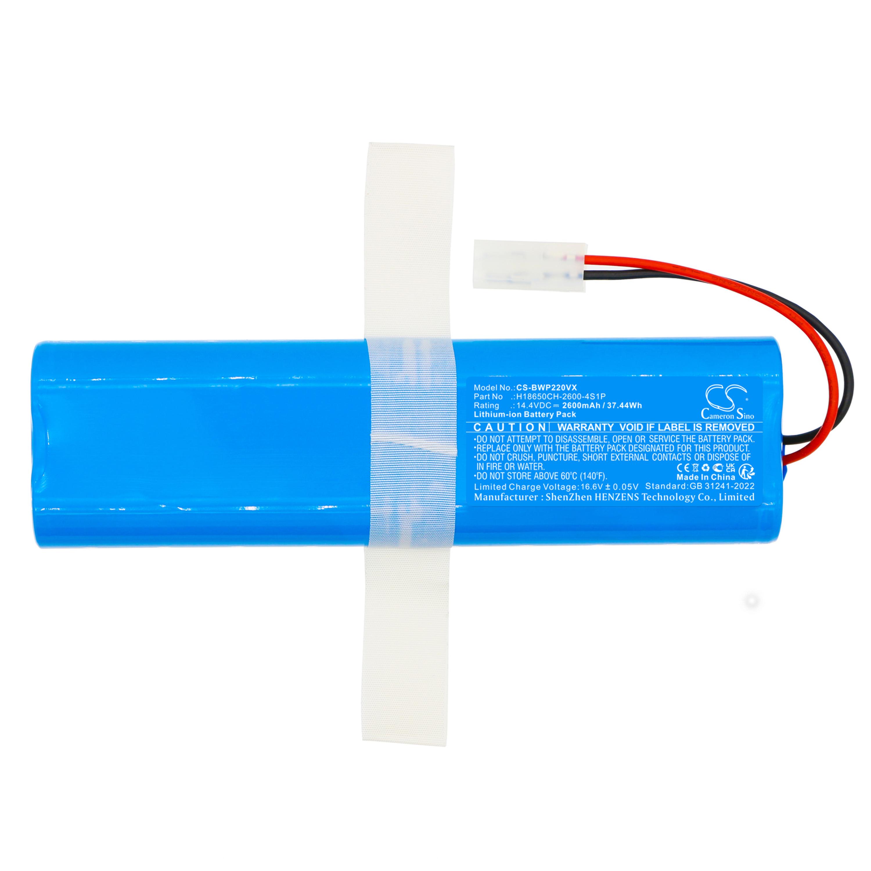 Cameron Sino 2600mAh Battery for Bobsweep