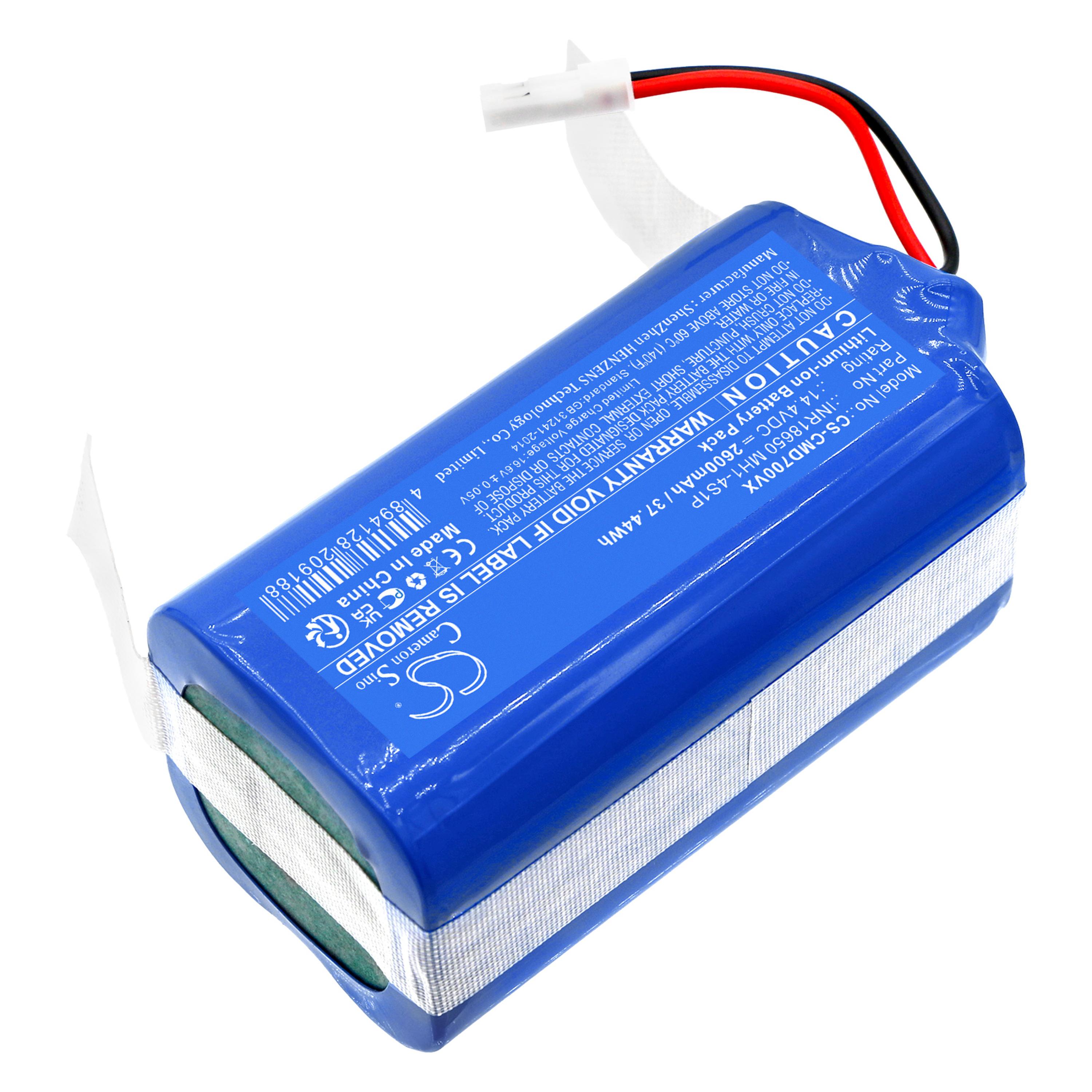 Cameron Sino 2600mAhBattery for CleanMate LDS700