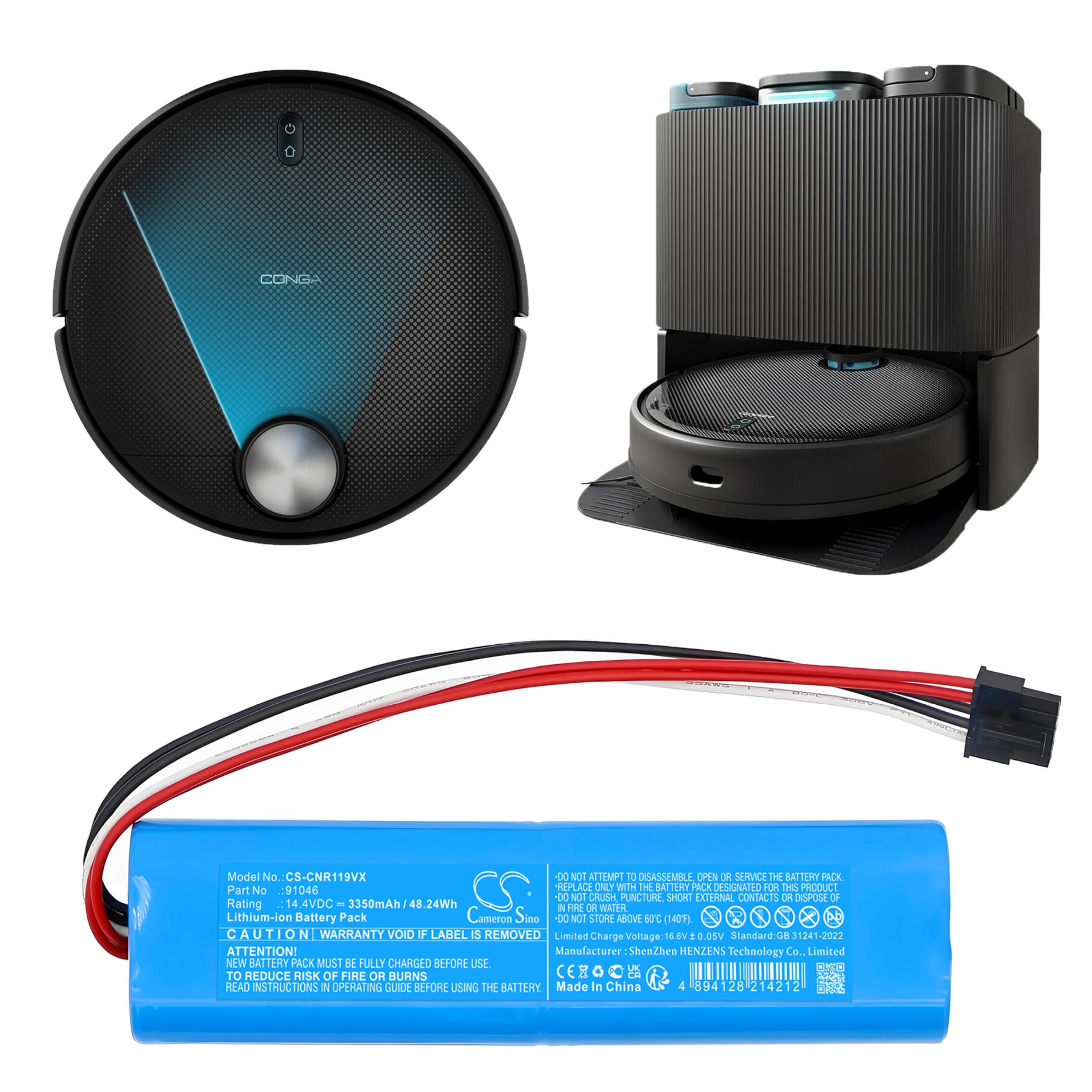 Cameron Sino 3350mAh Replacement Battery for