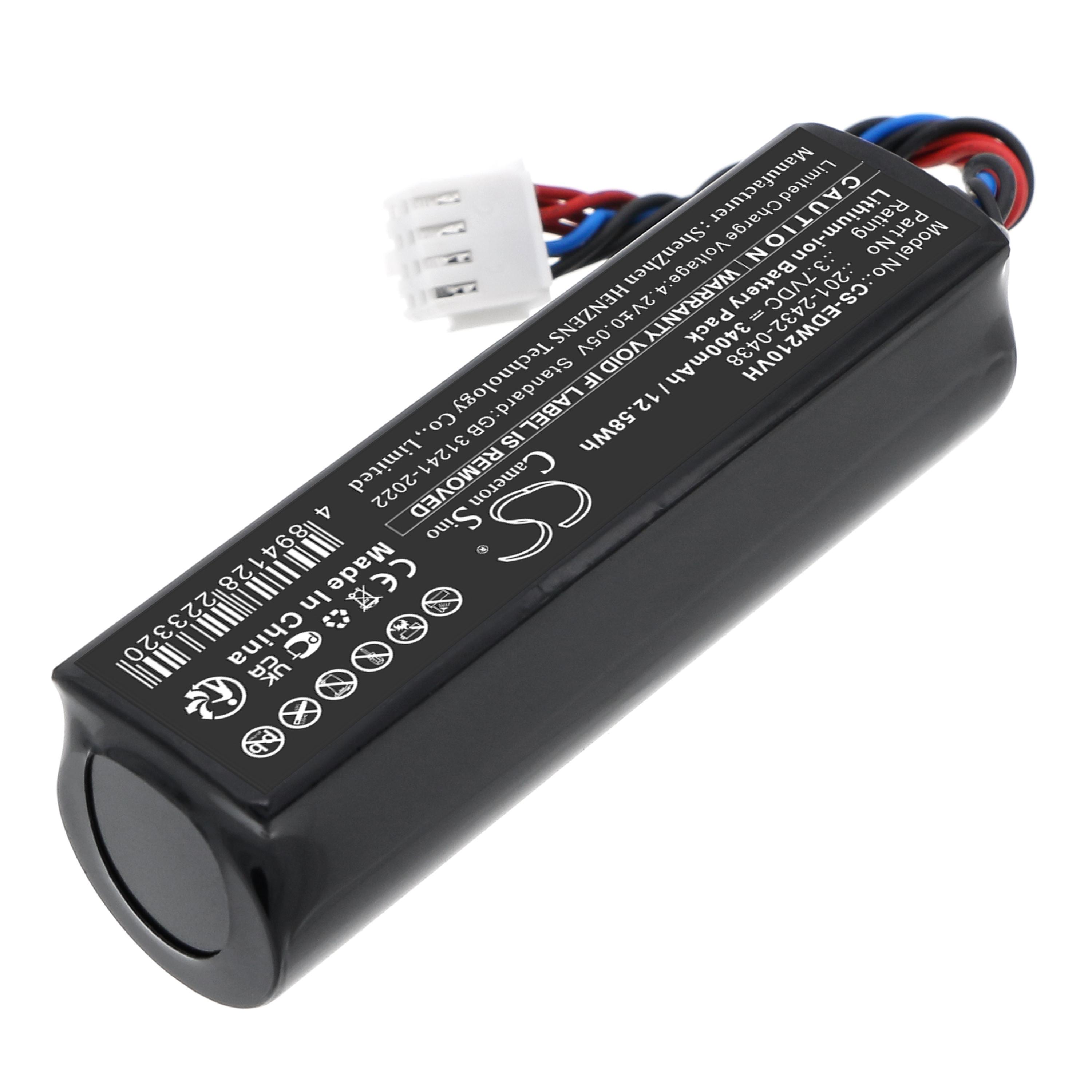 Cameron Sino 3400 Battery for Ecovacs