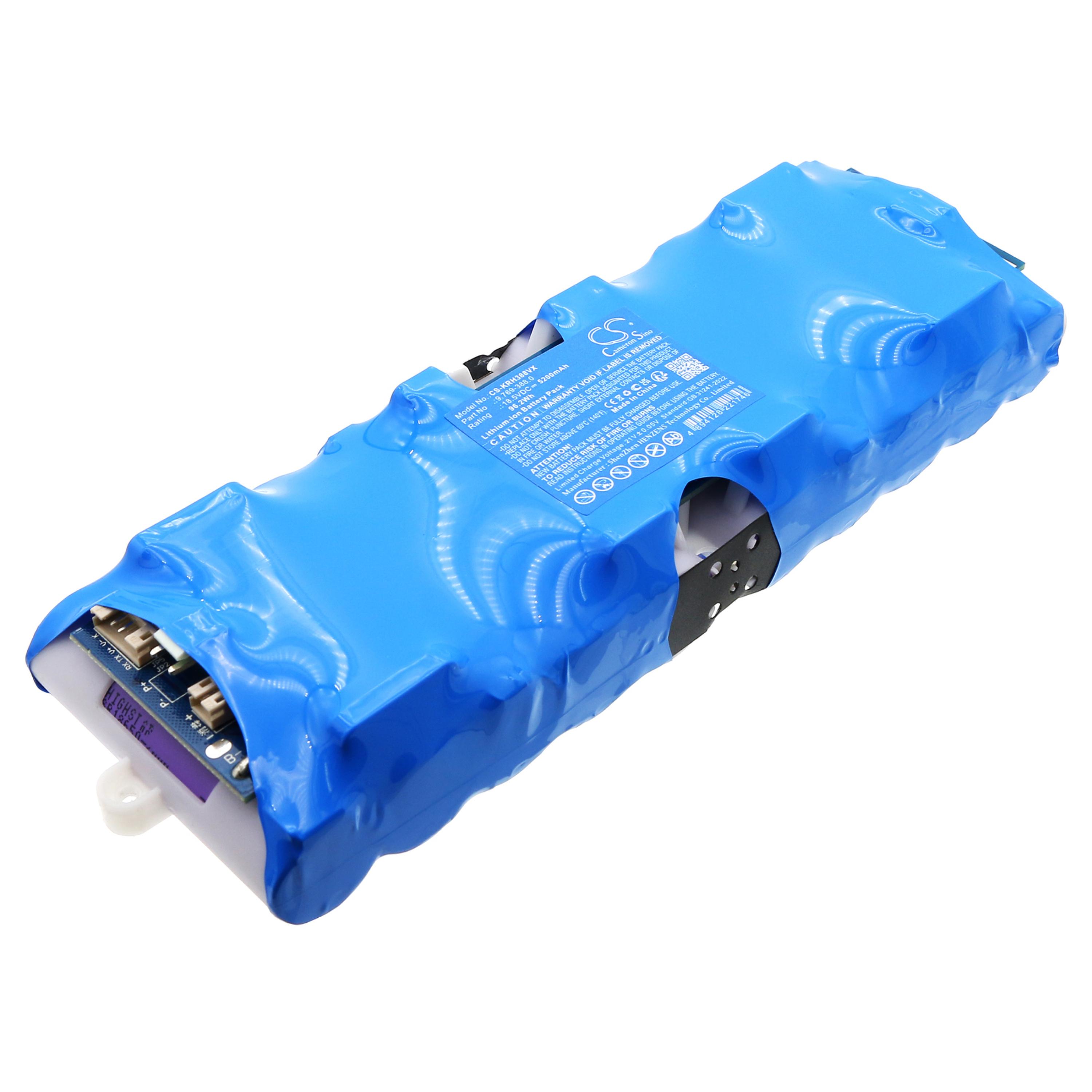 Cameron Sino 5200mAh Battery for Rowenta