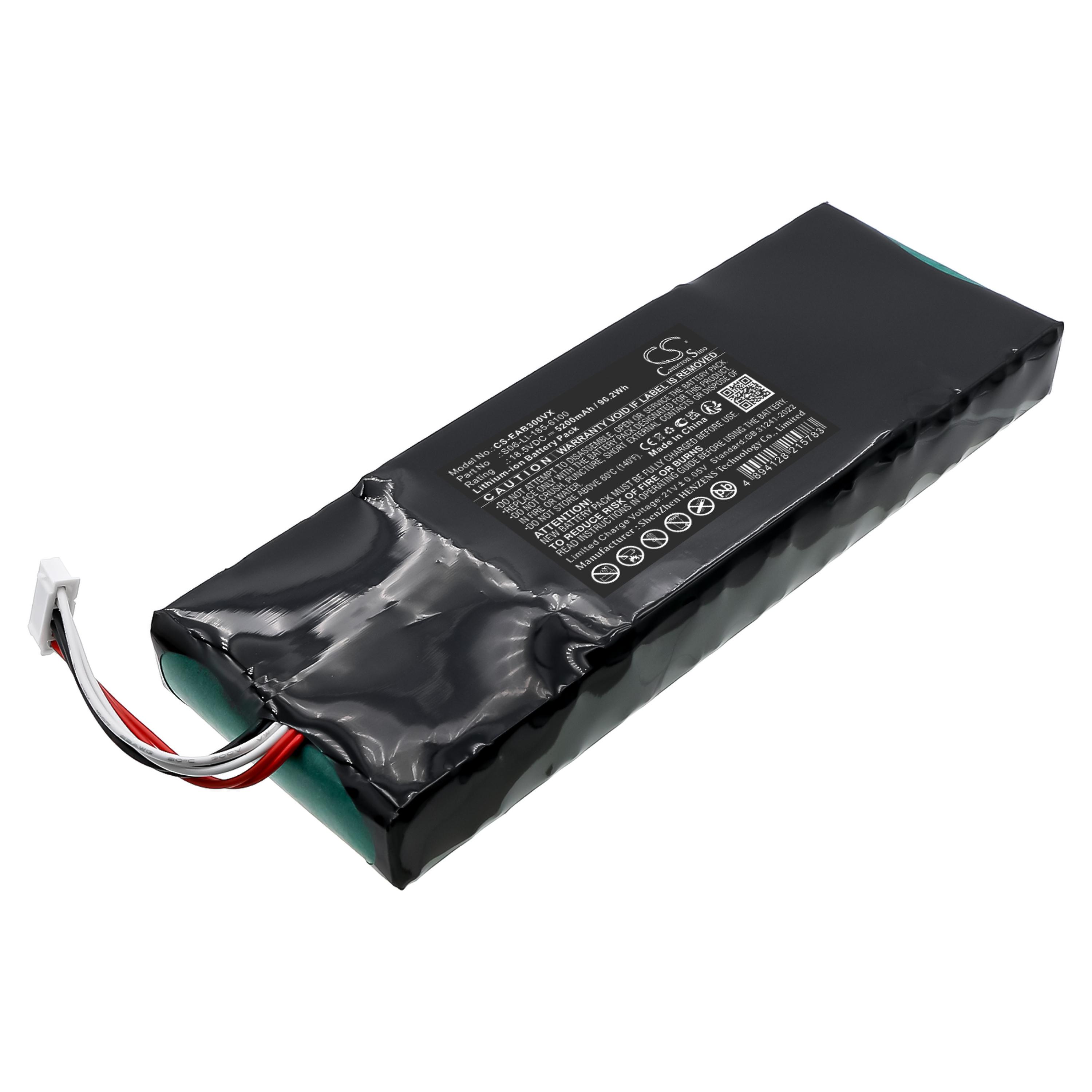 Cameron Sino Battery for S06-LI-185-6100, S12-LI-180-4900