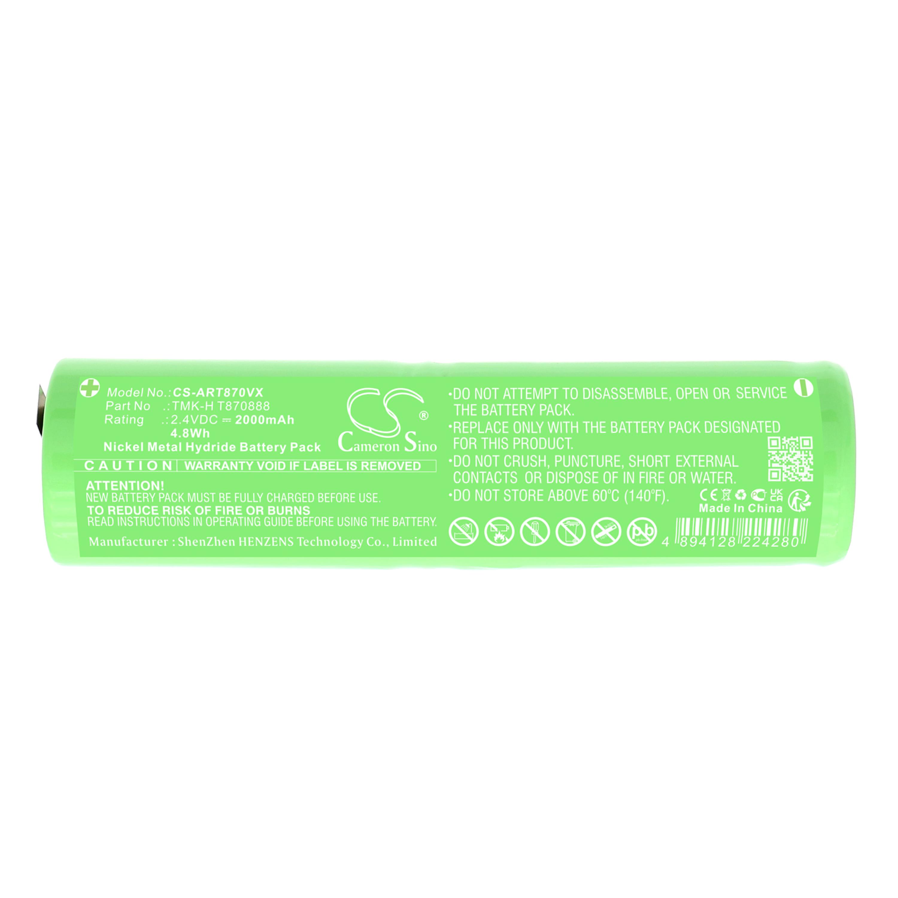 Cameron Sino Replacement Battery for Ariete