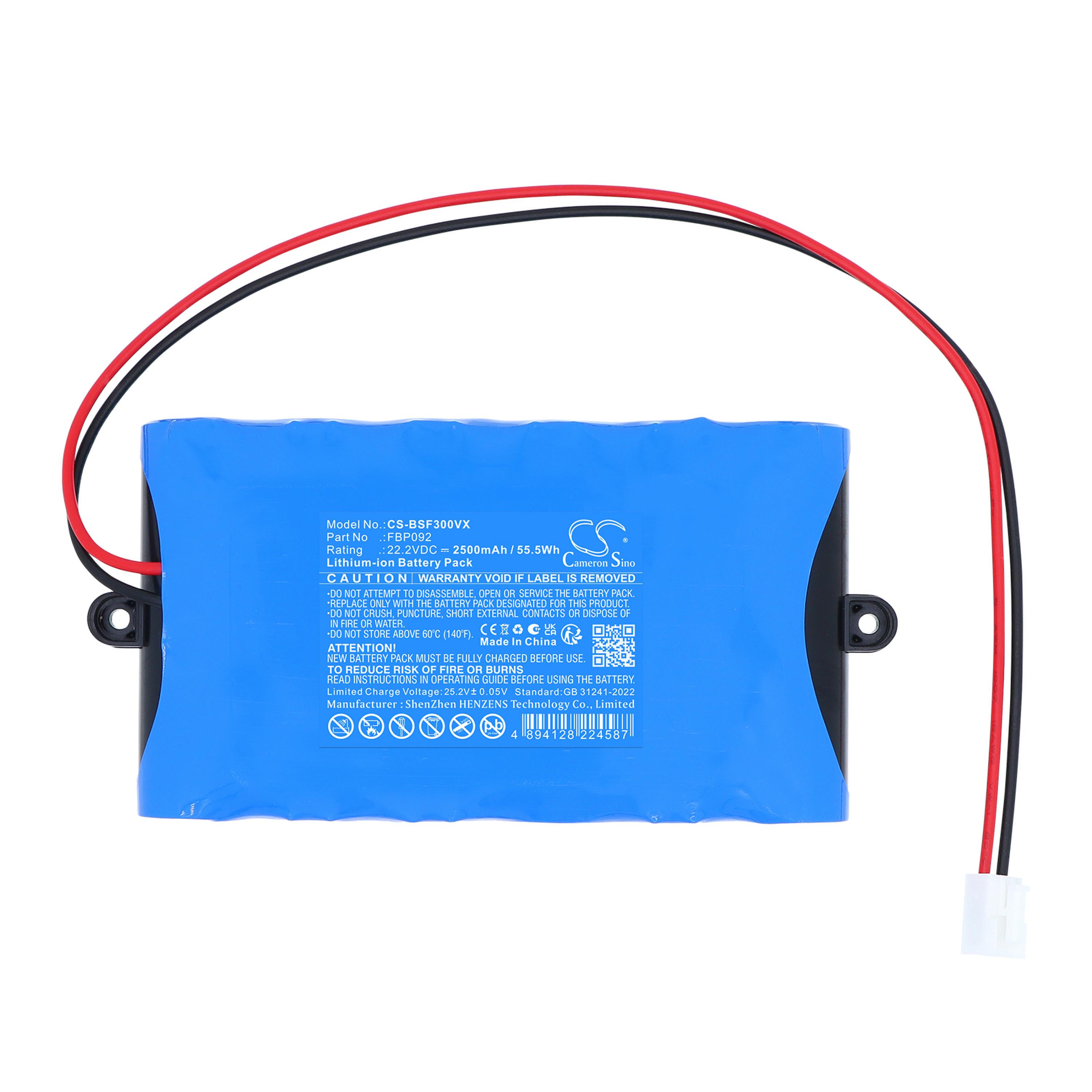 Cameron Sino Replacement Battery for Bissell