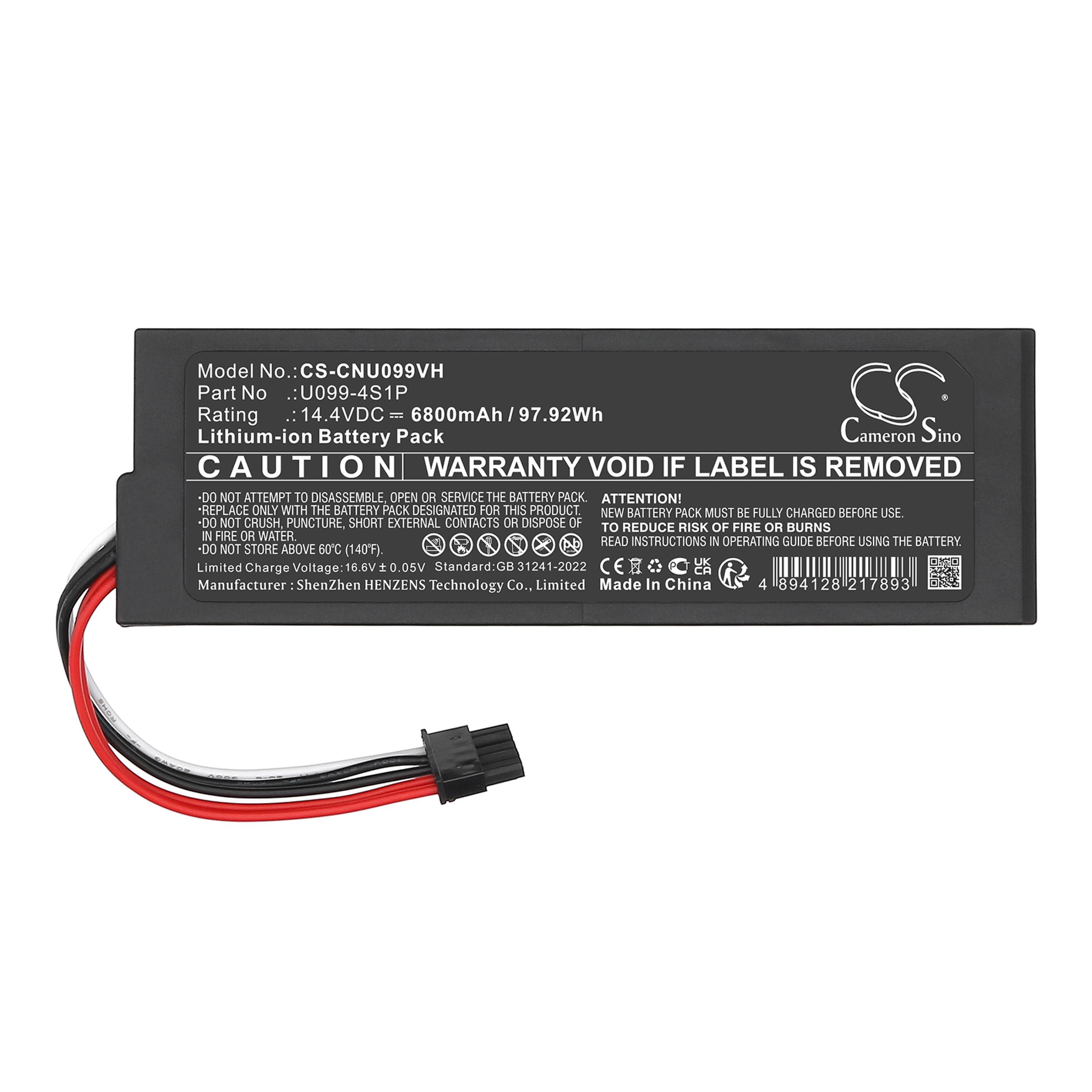 Cameron Sino Replacement Battery for CECOTEC