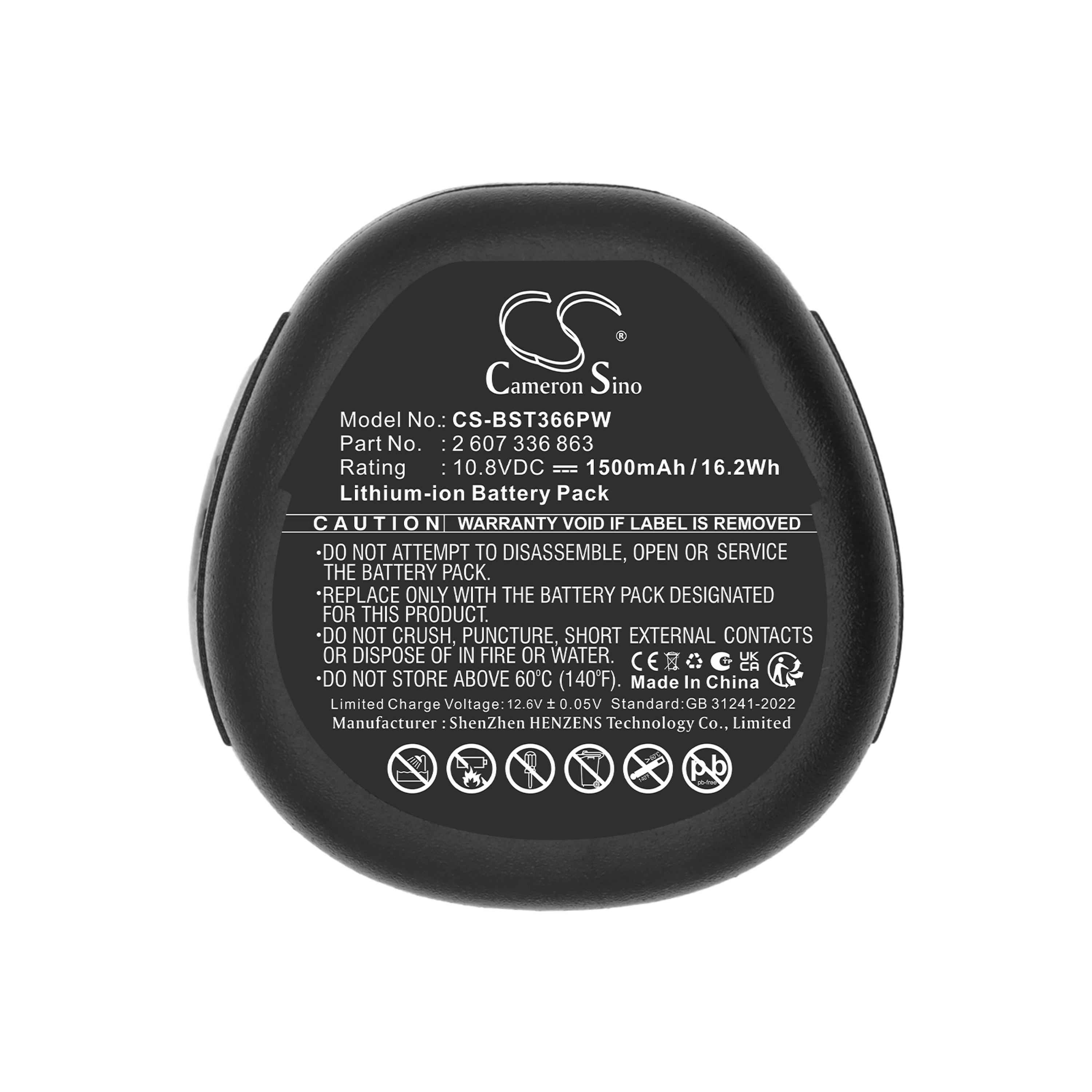 Cameron Sino 1500 mAh for Bosch