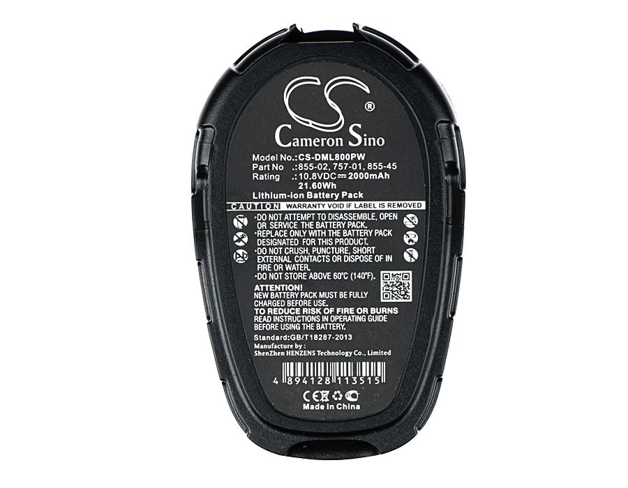 Cameron Sino 2000 mAh for Dremel