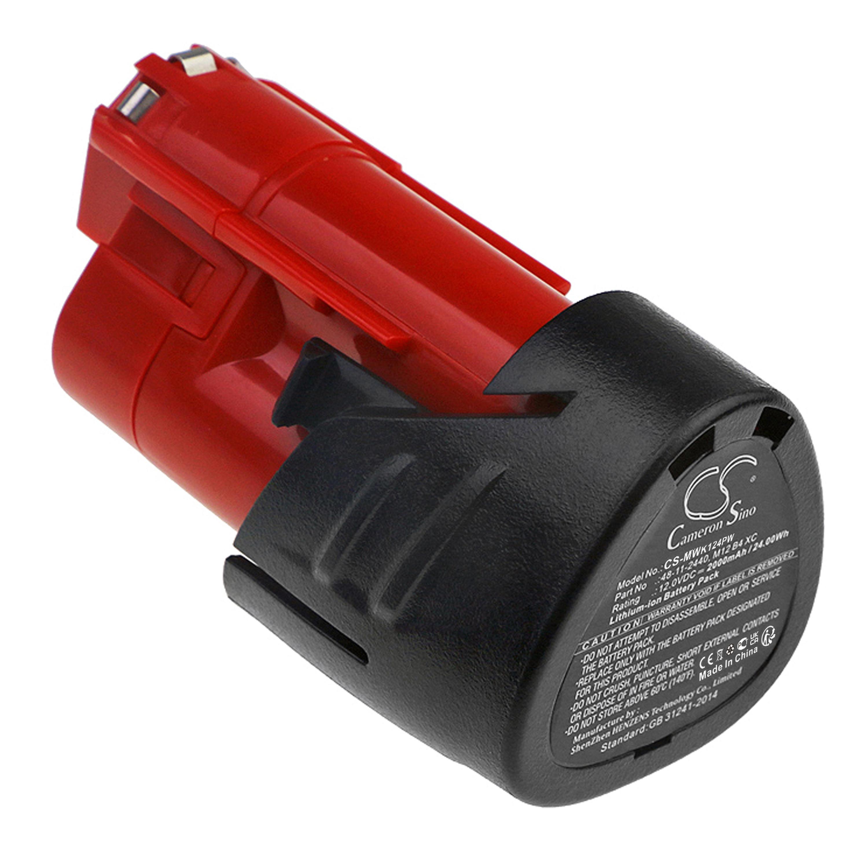 Cameron Sino 2000 mAh for Milwaukee