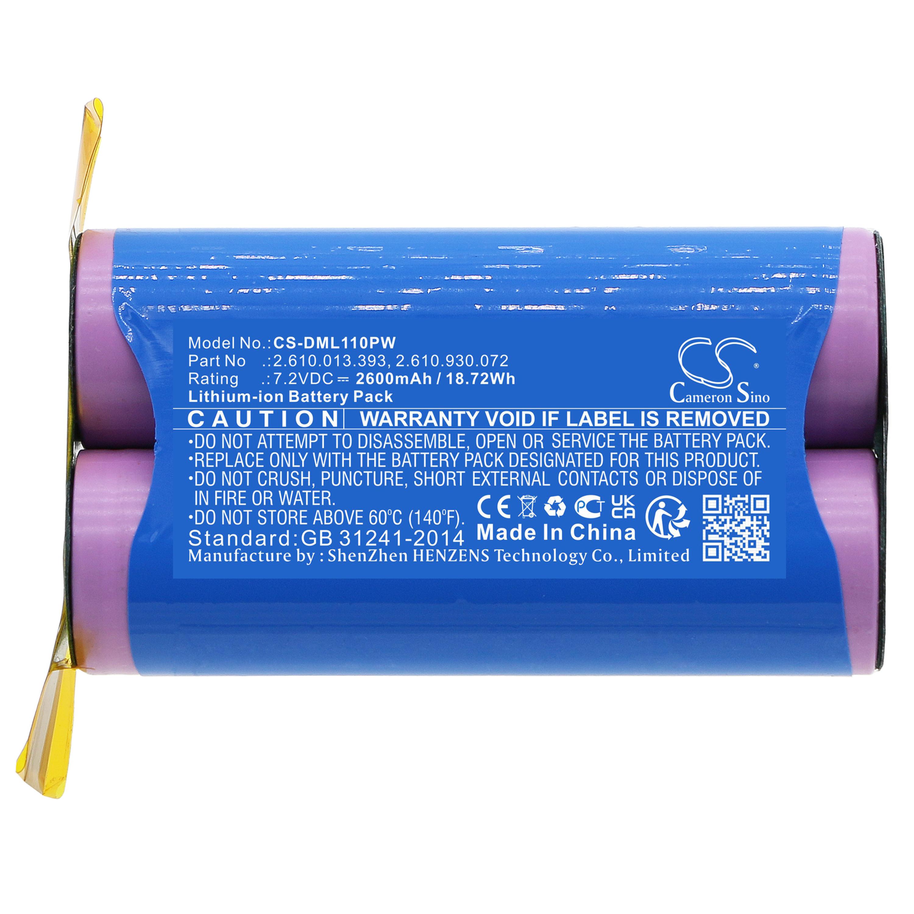 Cameron Sino 2600 mAh for Dremel