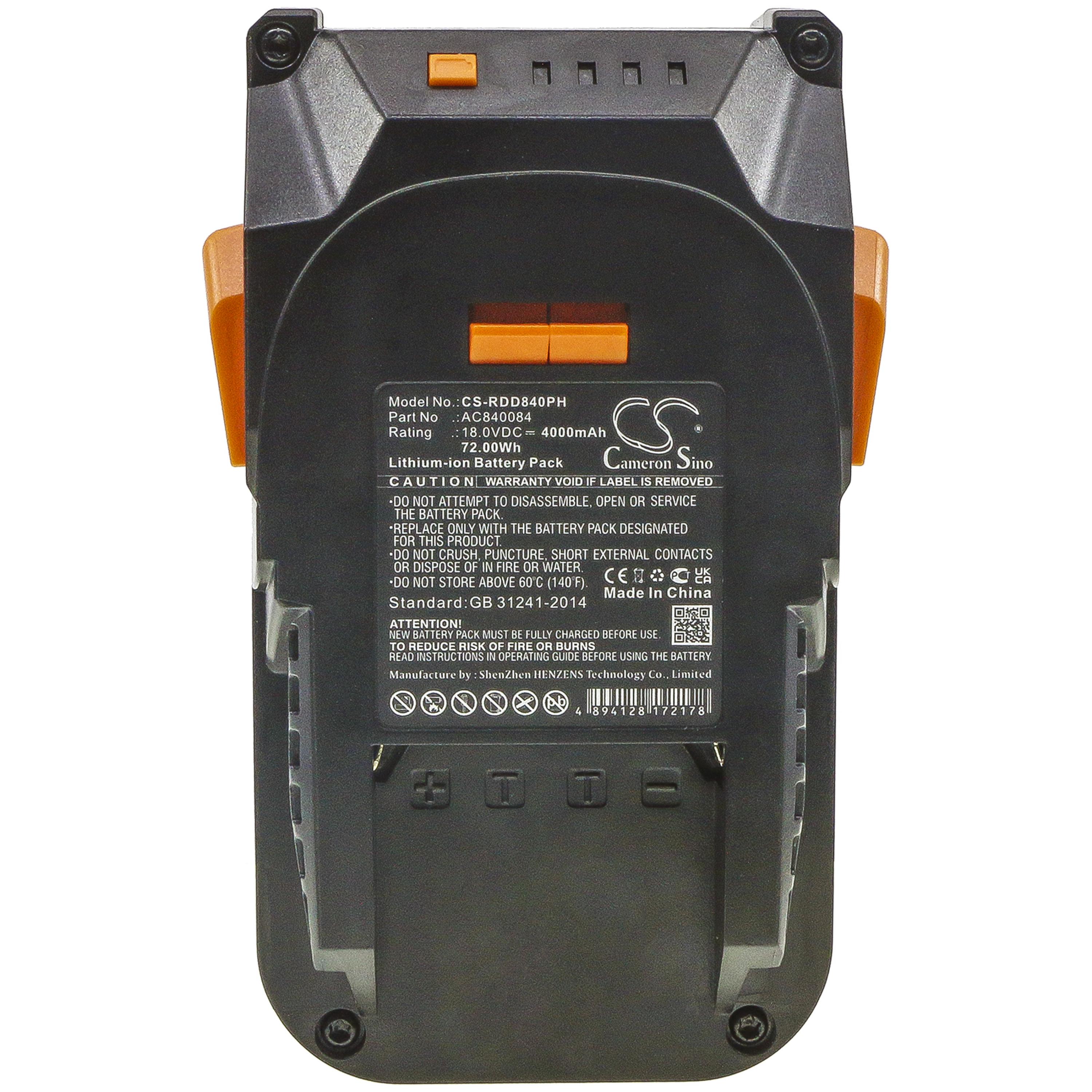 Cameron Sino 4000 mAh for AEG
