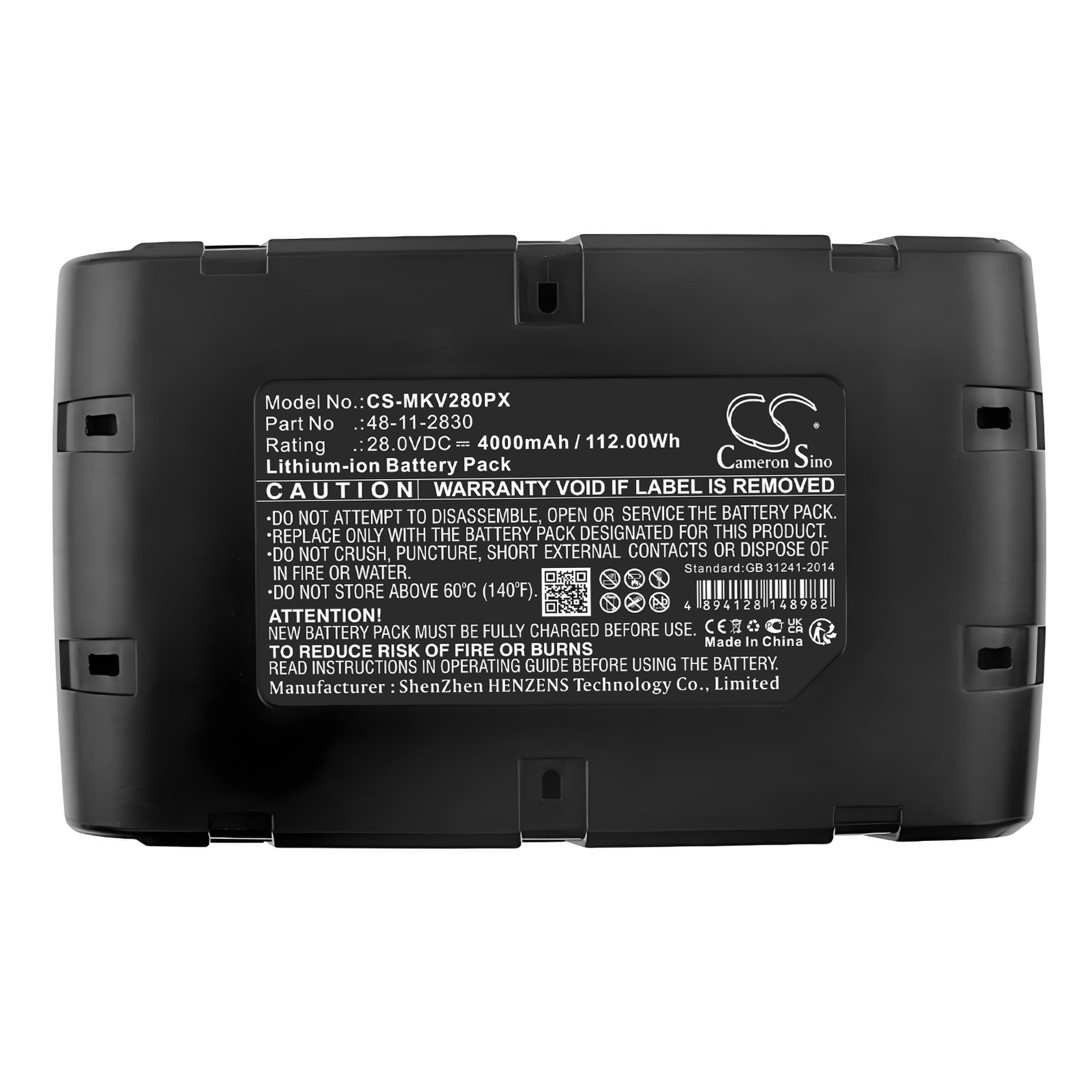 Cameron Sino 4000 mAh for Milwaukee