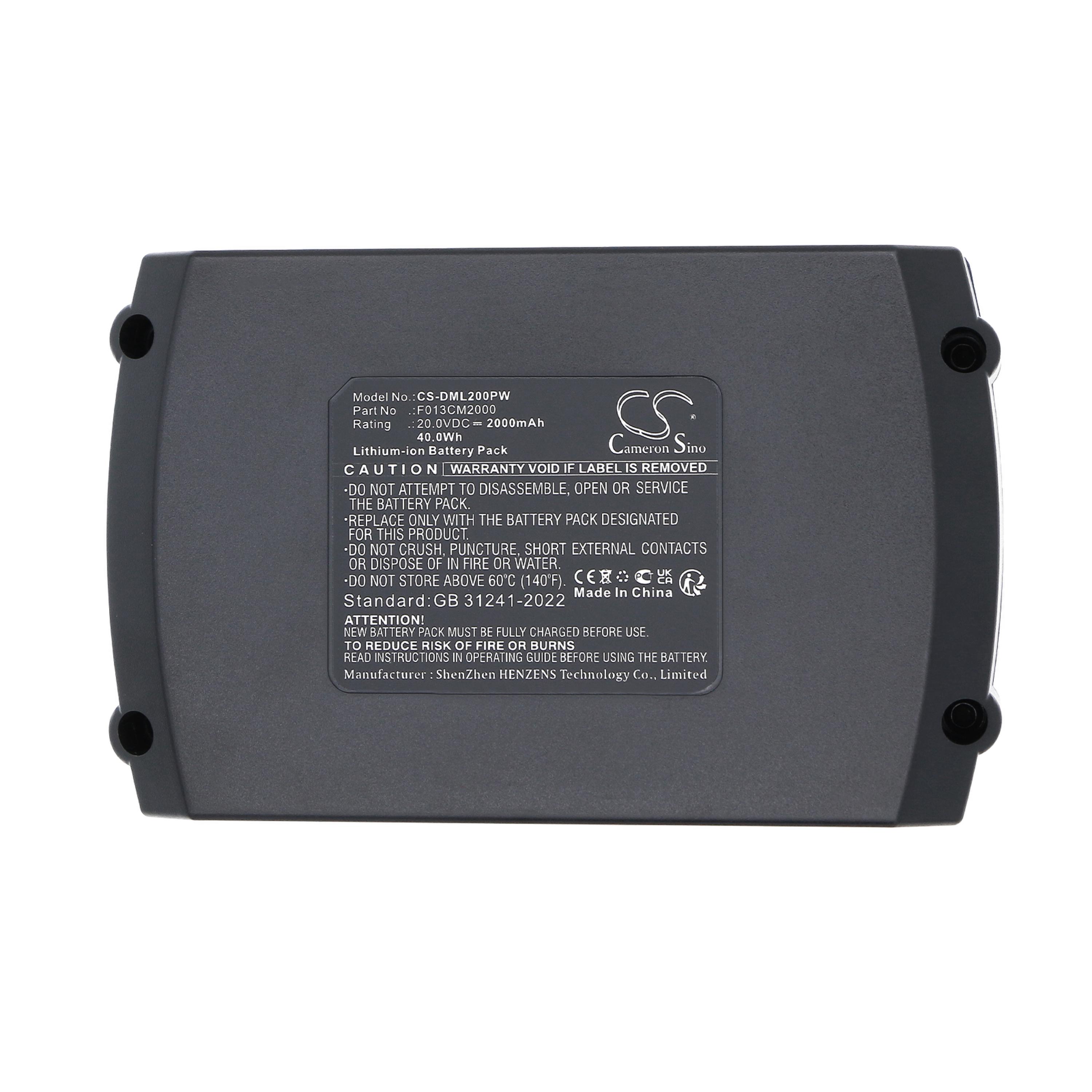 Cameron Sino Replacement Battery for DREMEL