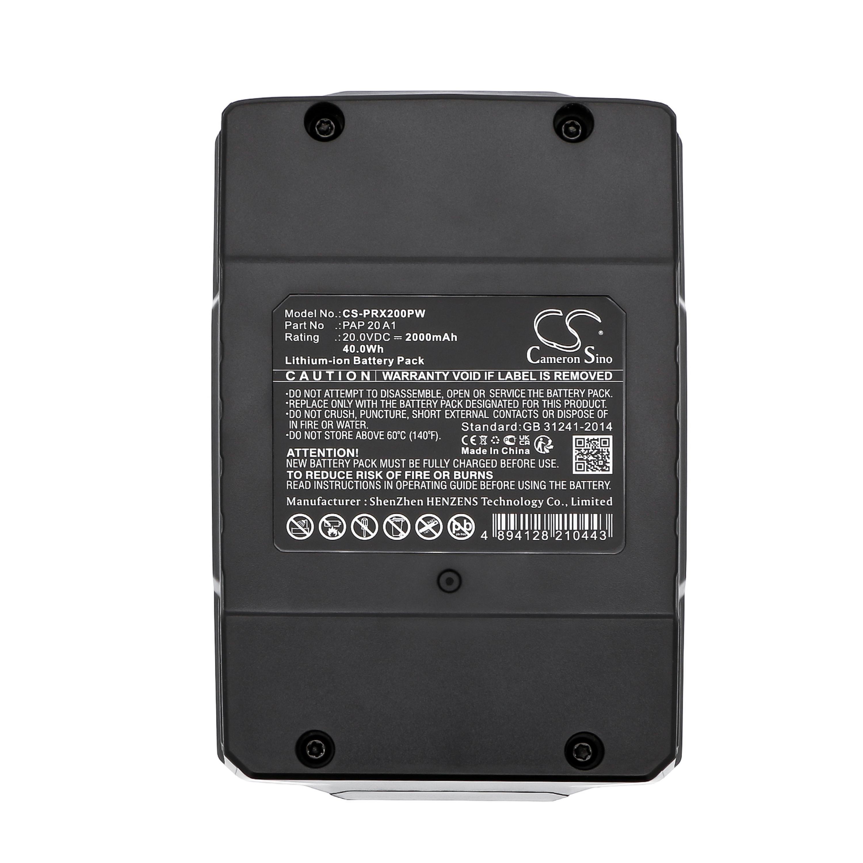Cameron Sino Replacement Battery for Parkside