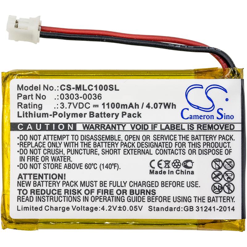 Cameron Sino 1100 mAh for Minelab