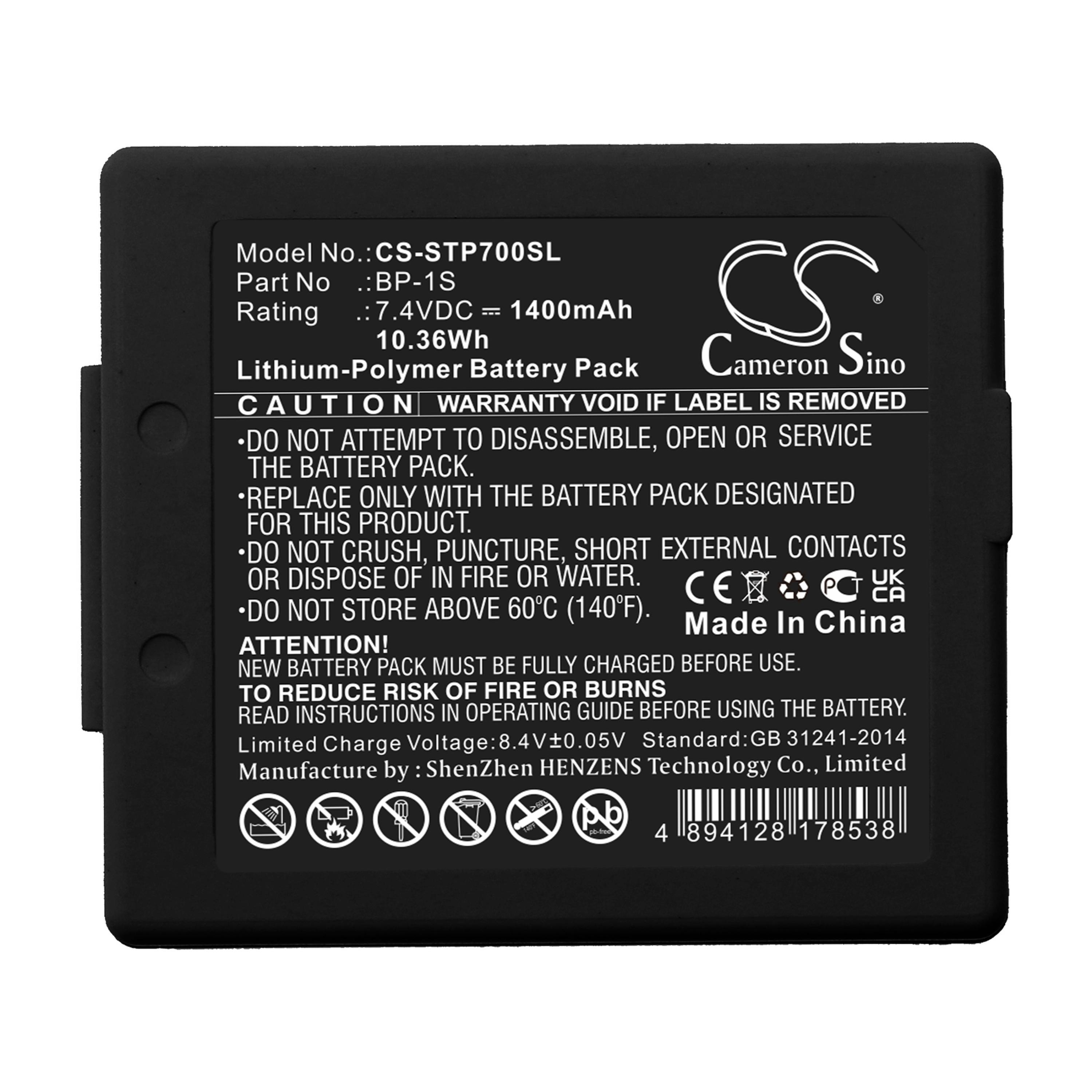 Cameron Sino 1400 mAh for Stonex
