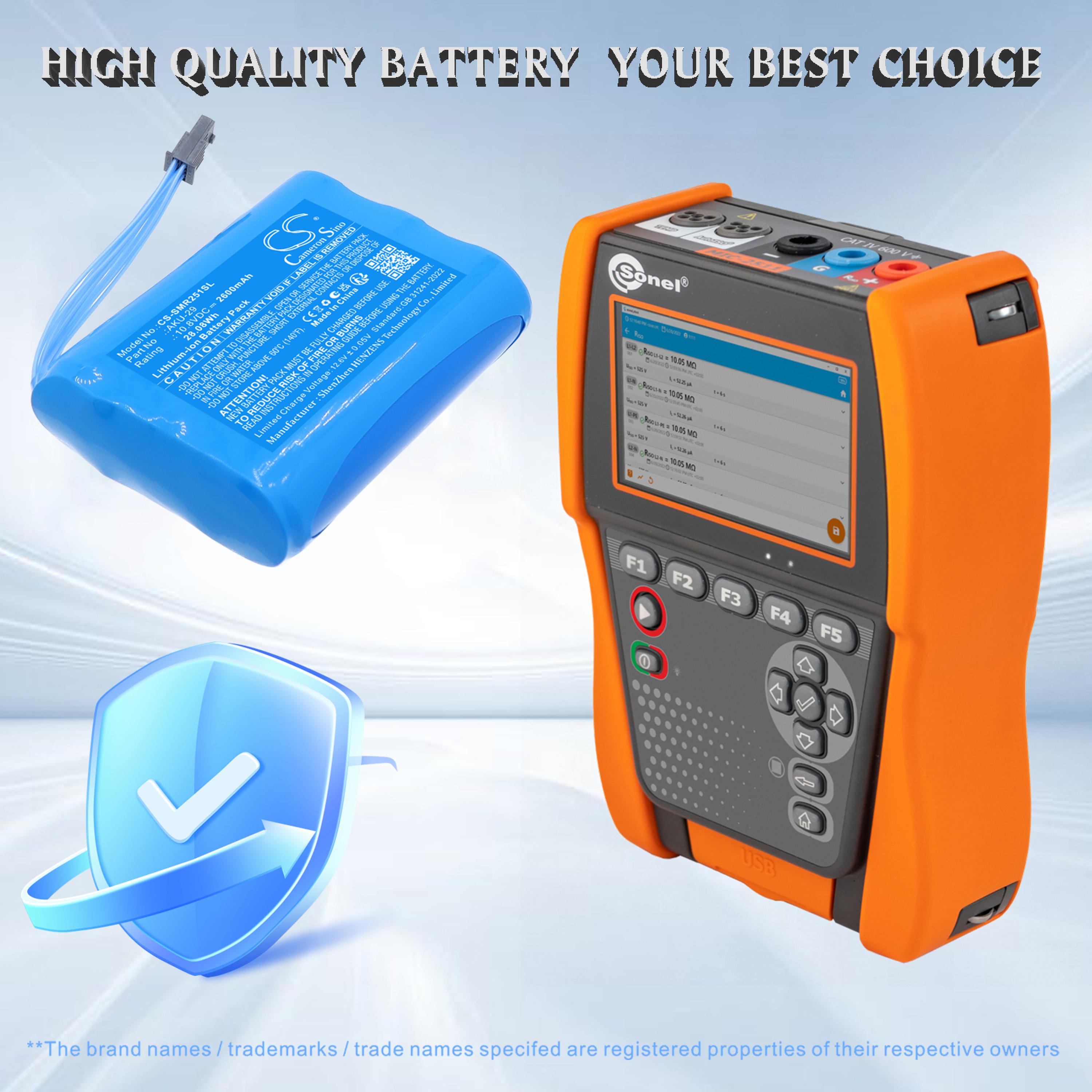Cameron Sino 2600mAh Replacement Battery for