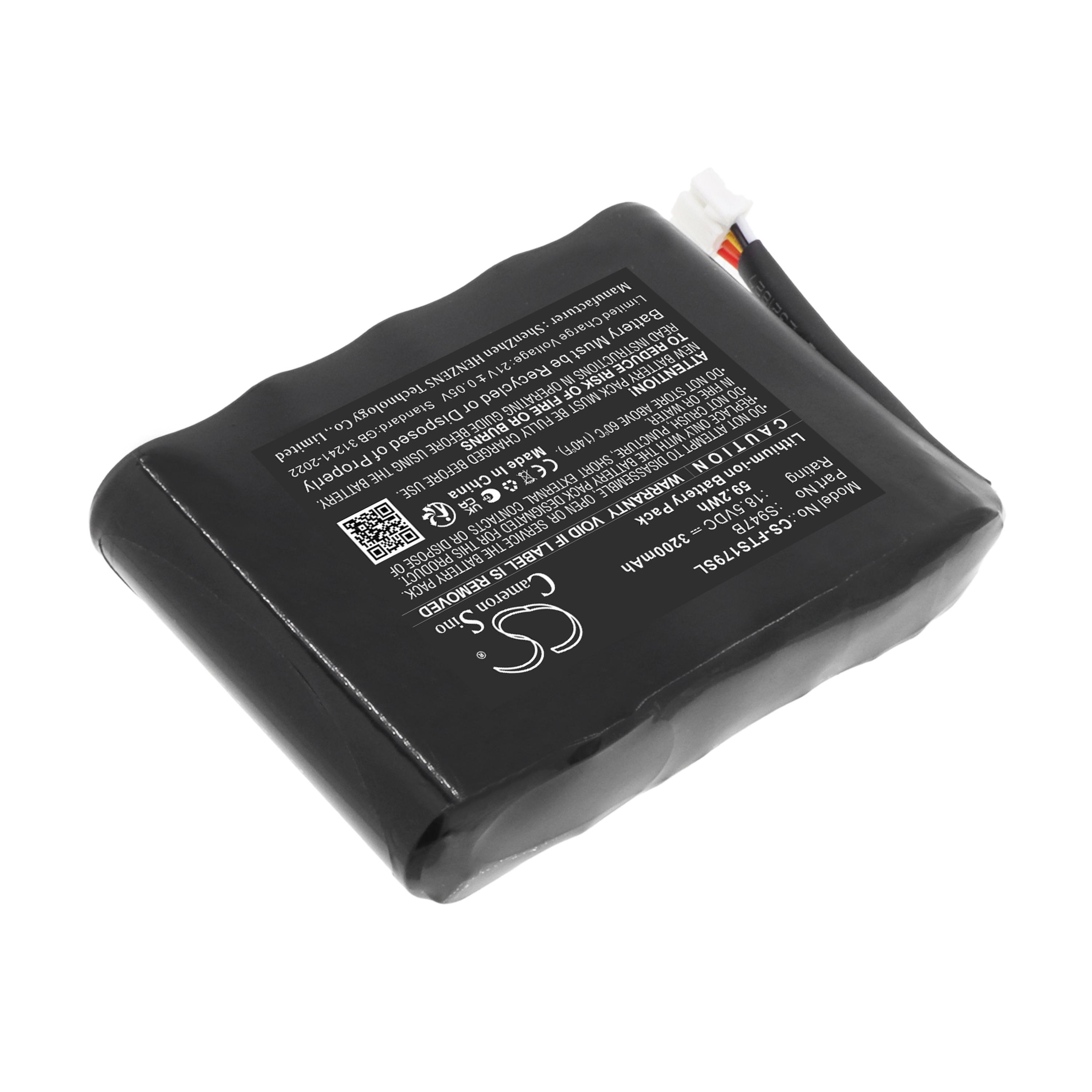 Cameron Sino 3200 Replacement Battery for