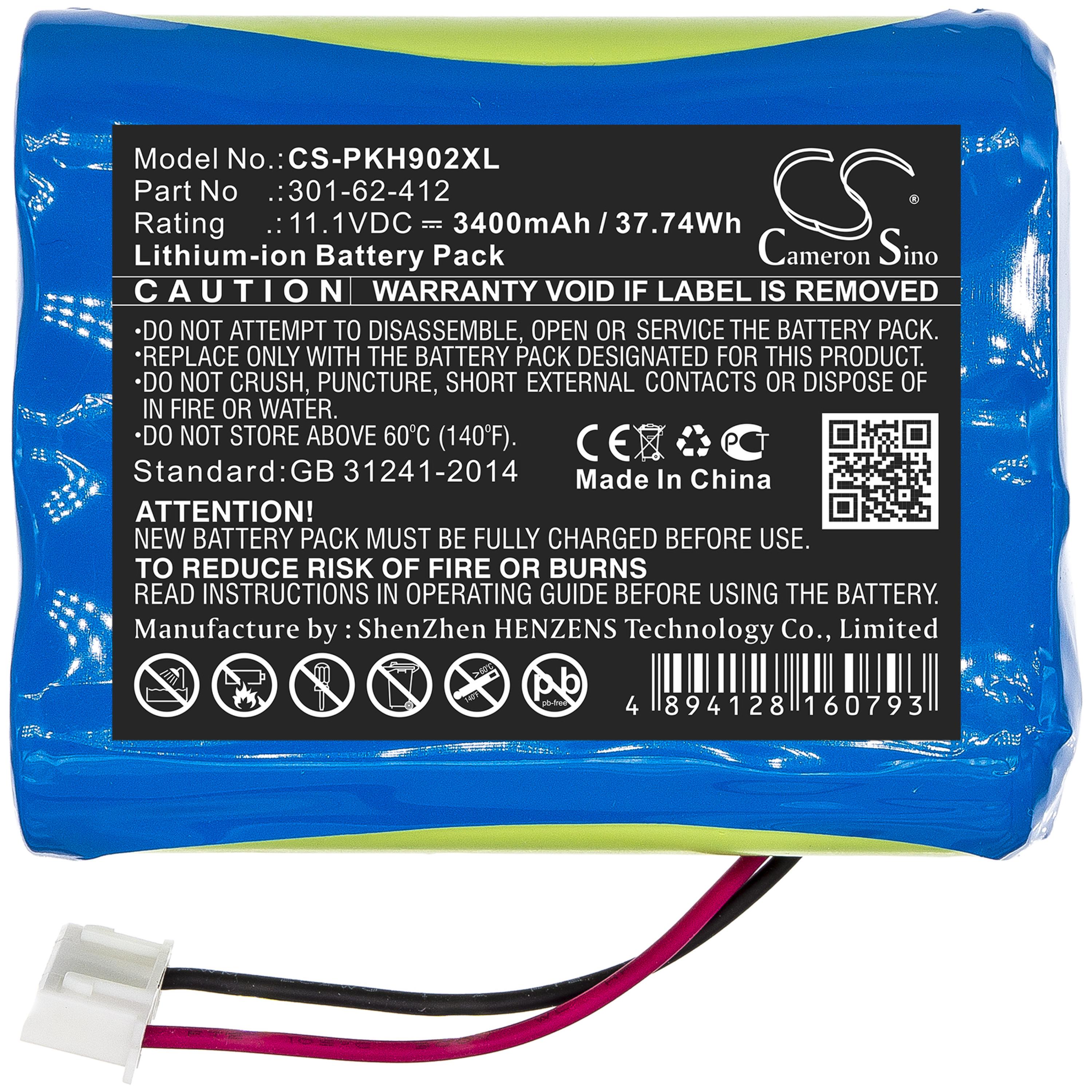 Cameron Sino 3400 mAh for Peaktech