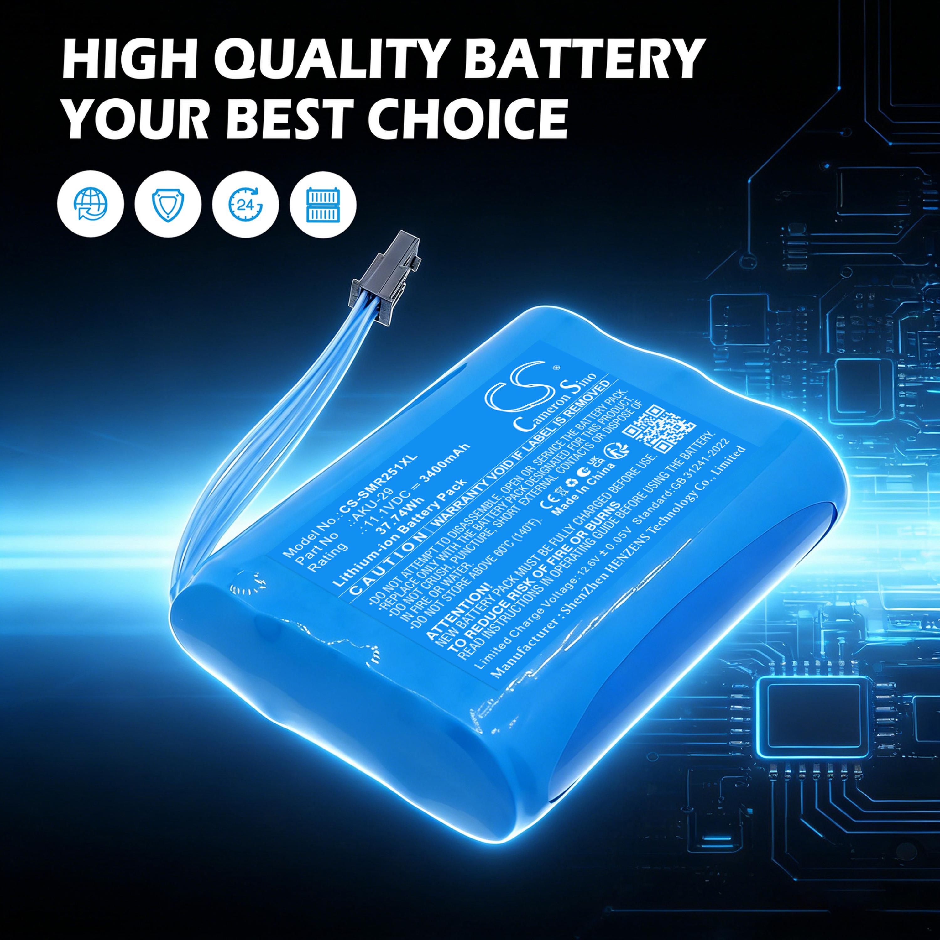 Cameron Sino 3400mAh Replacement Battery for