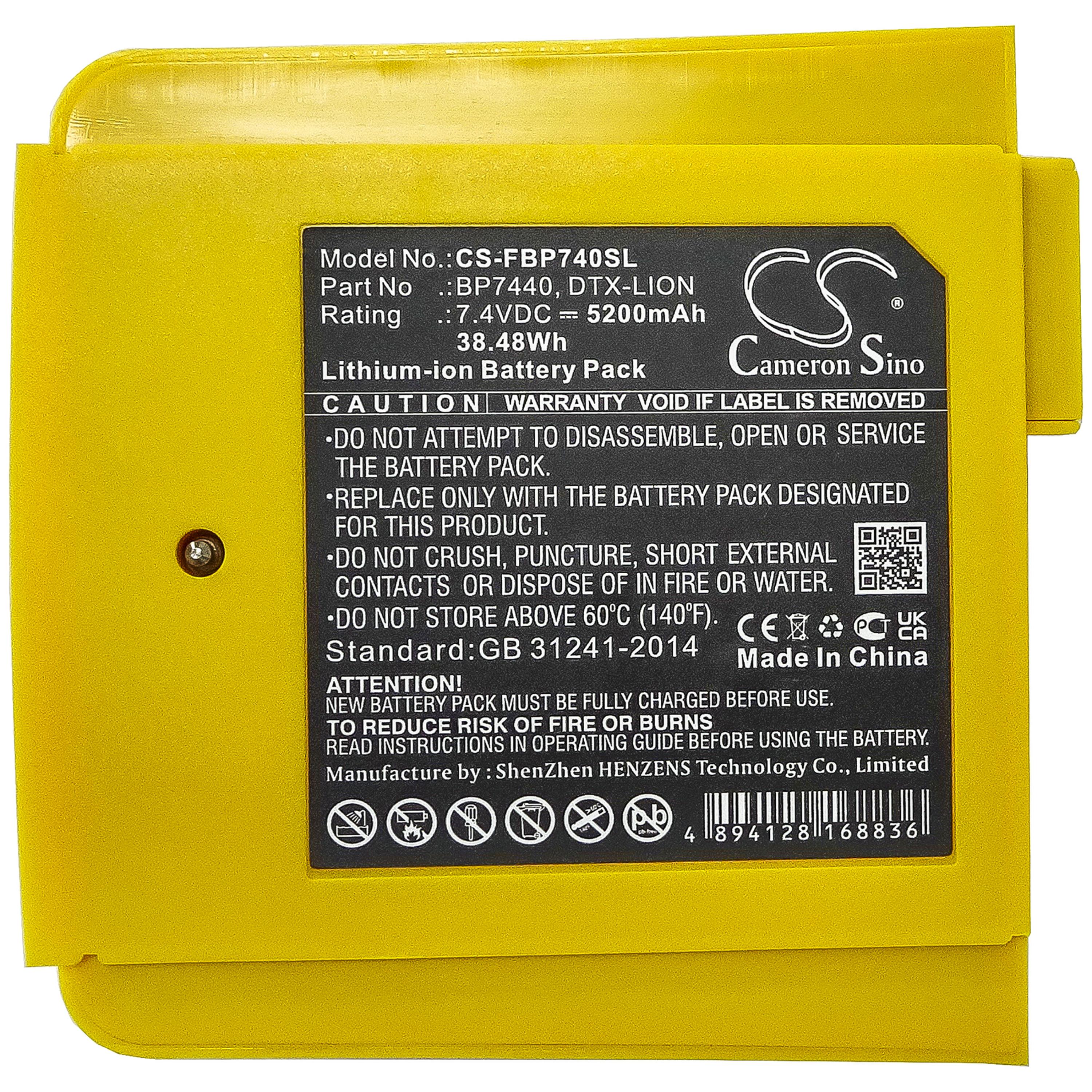 Cameron Sino 5200 mAh for Fluke