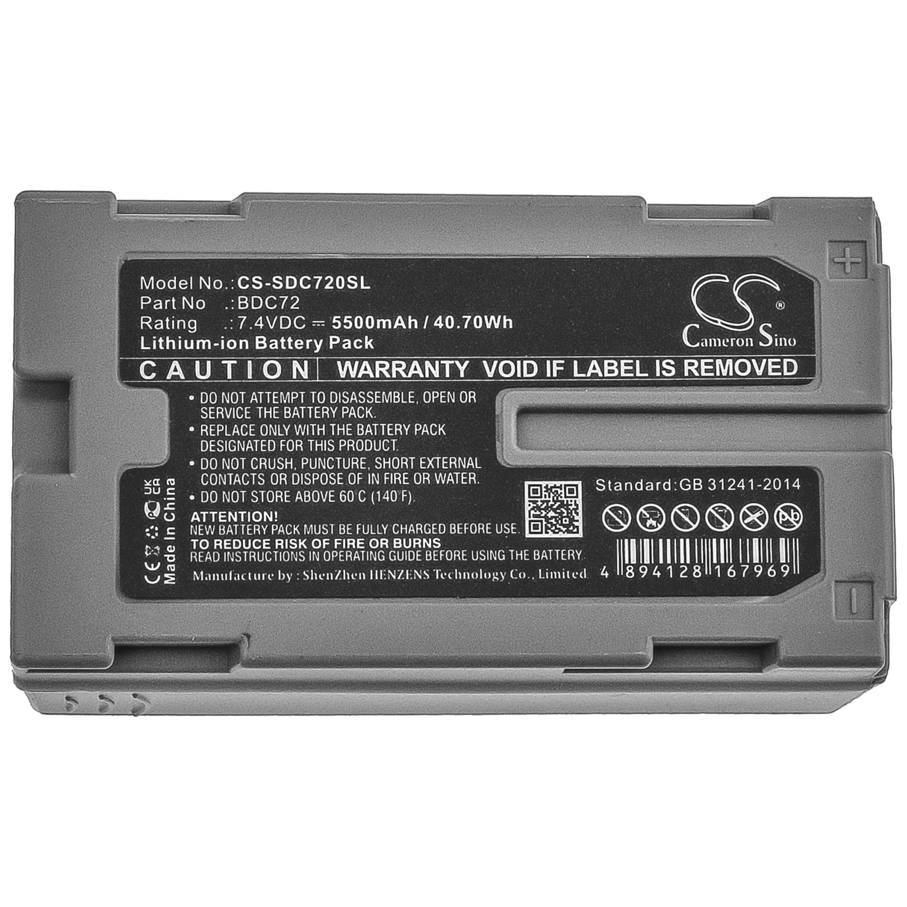 Cameron Sino 5500mAh Replacement Battery for