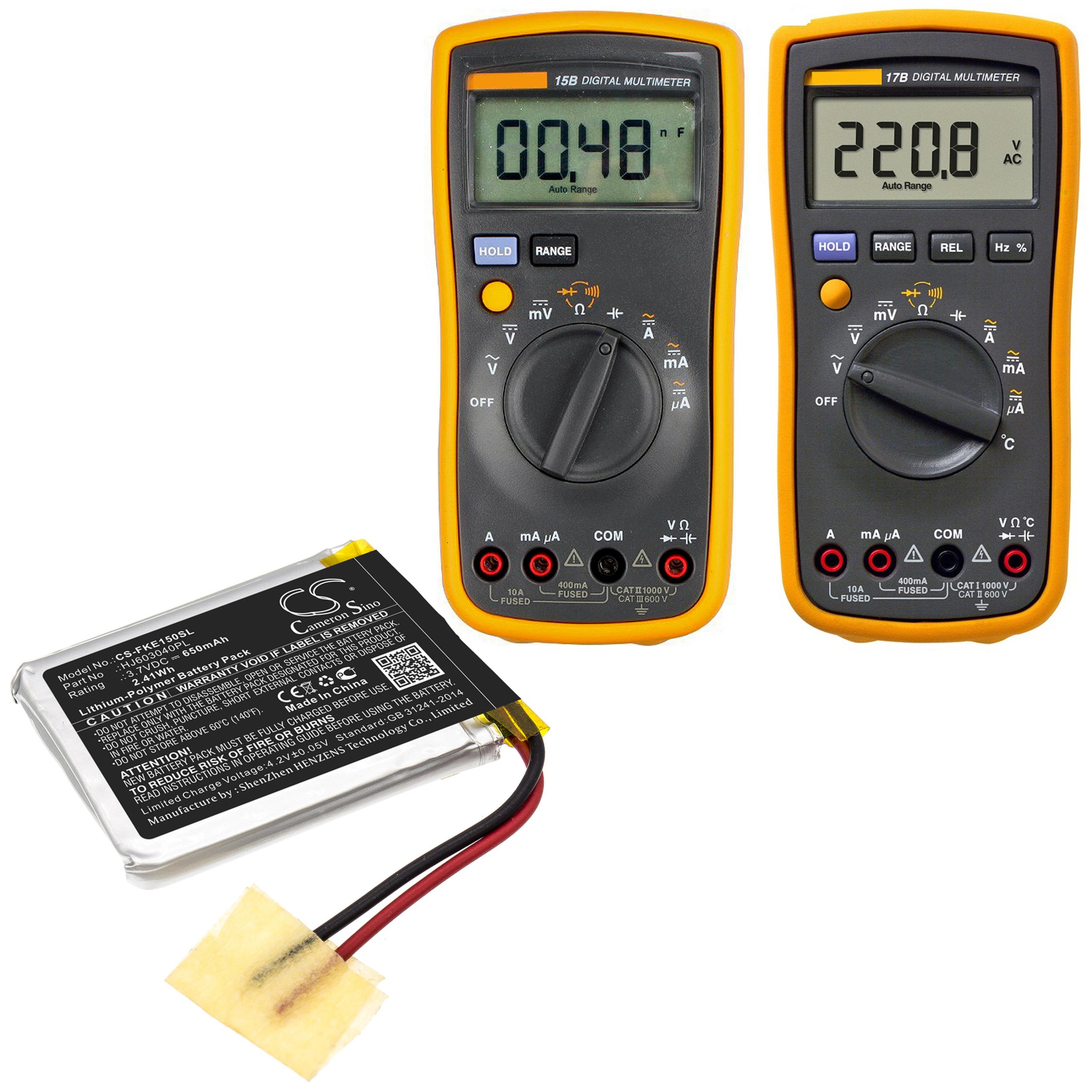 Cameron Sino 650 mAh for Fluke