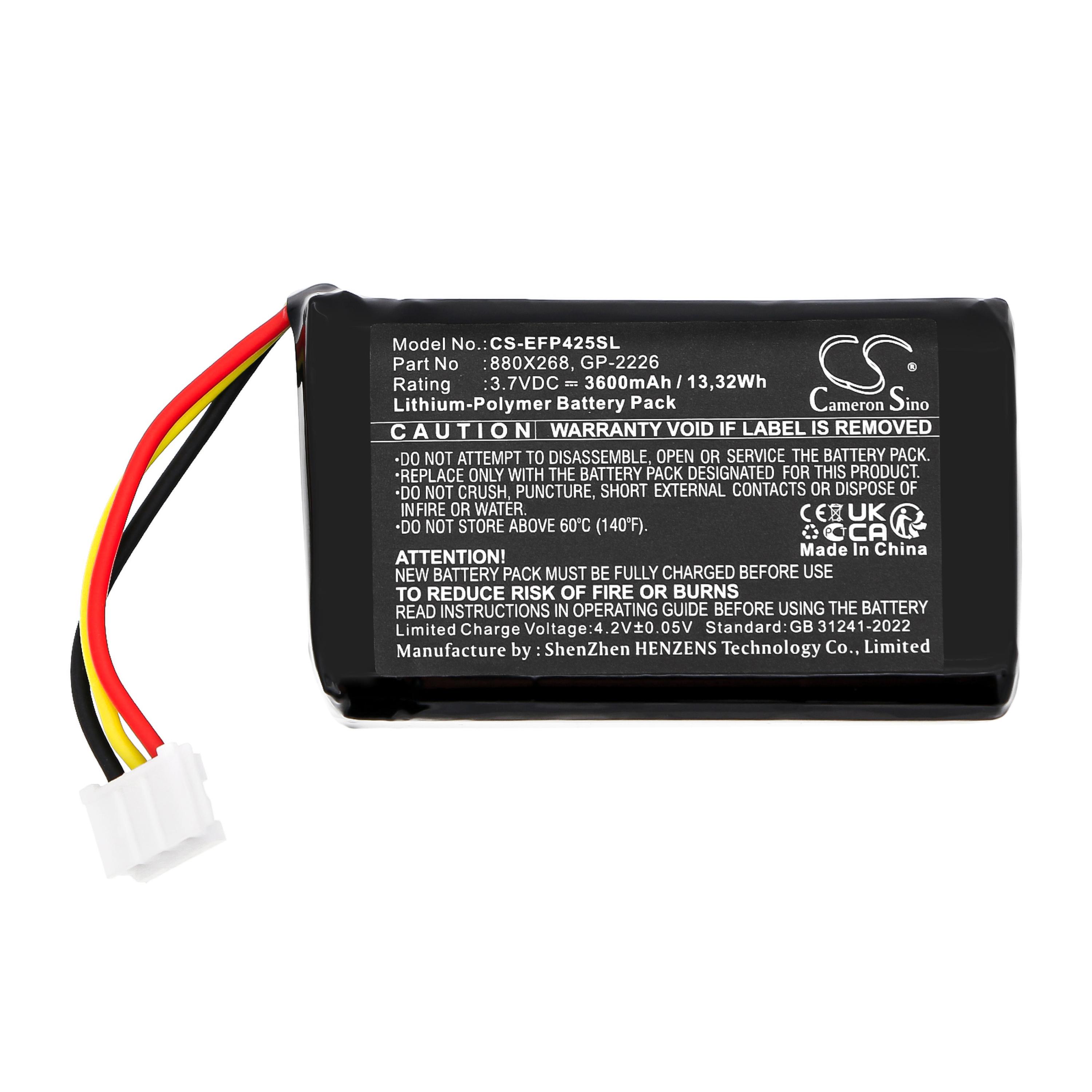 Cameron Sino Replacement Battery for EXFO