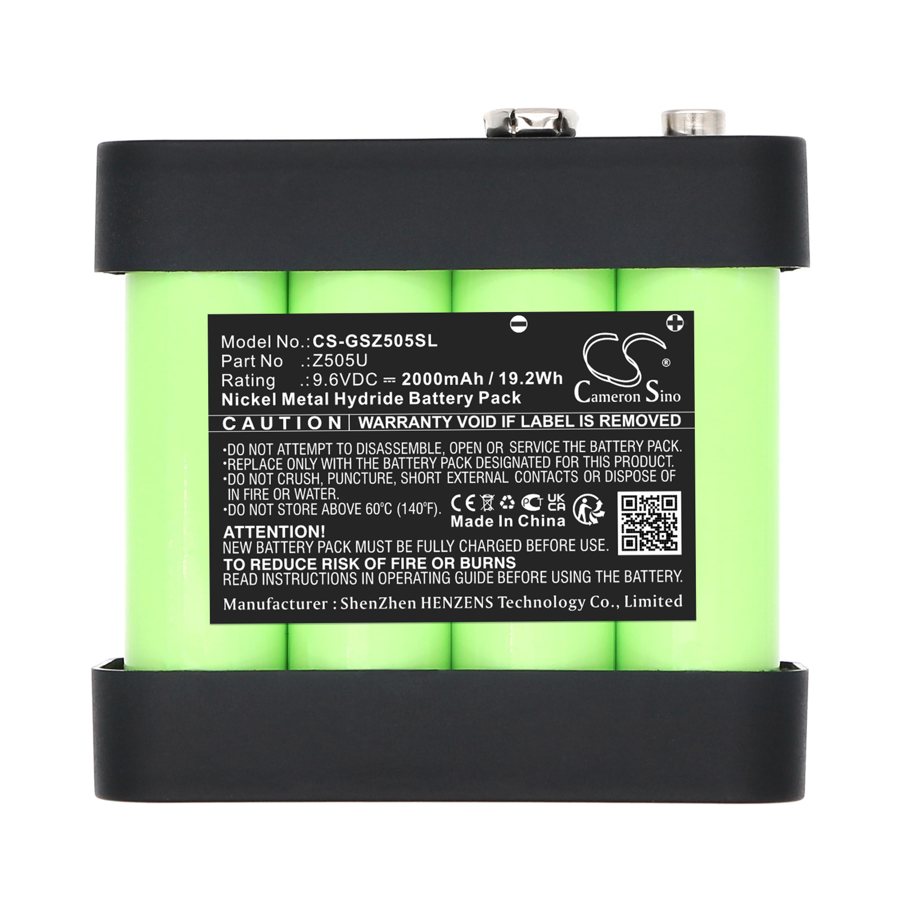 Cameron Sino Replacement Battery for Gossen