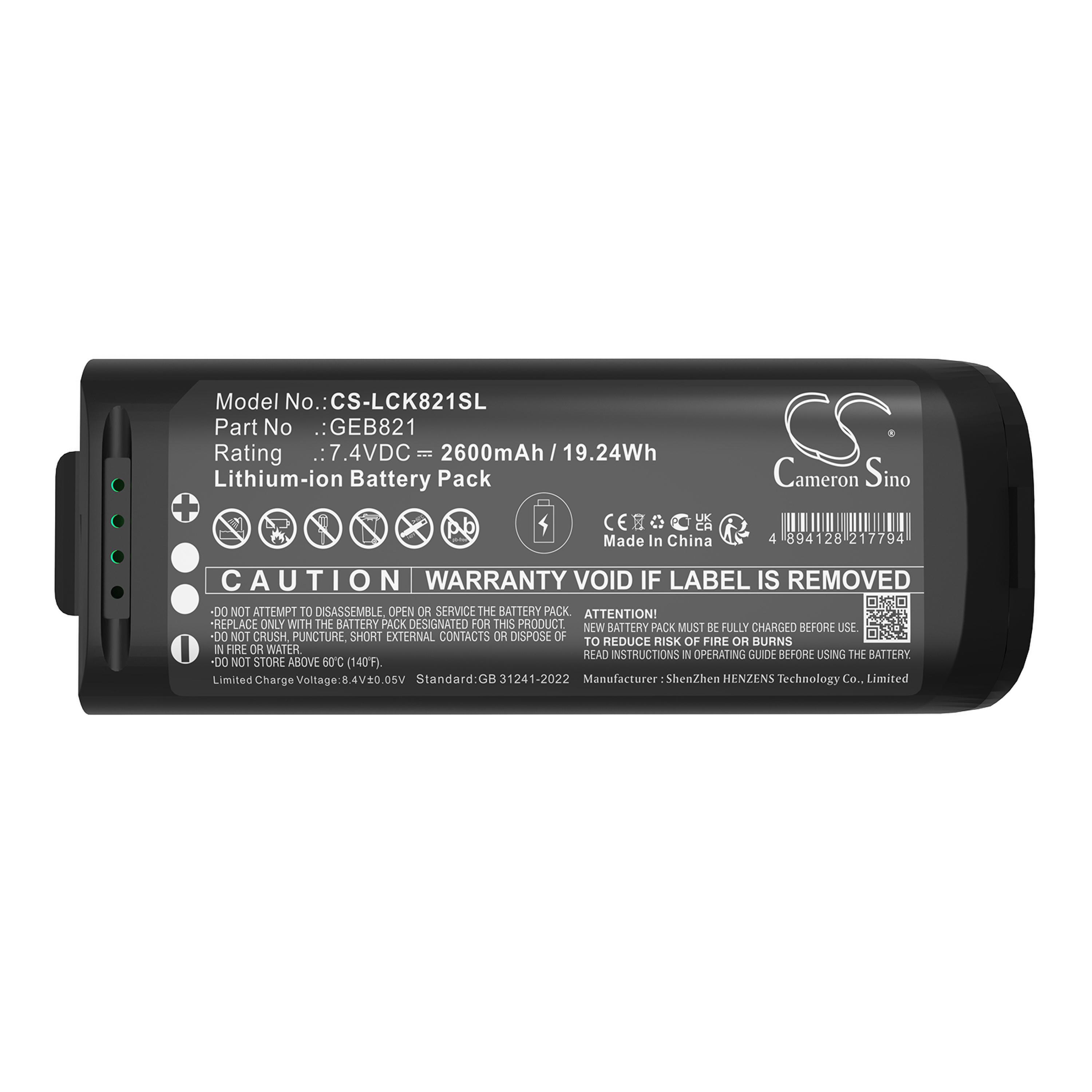 Cameron Sino Replacement Battery for  Leica
