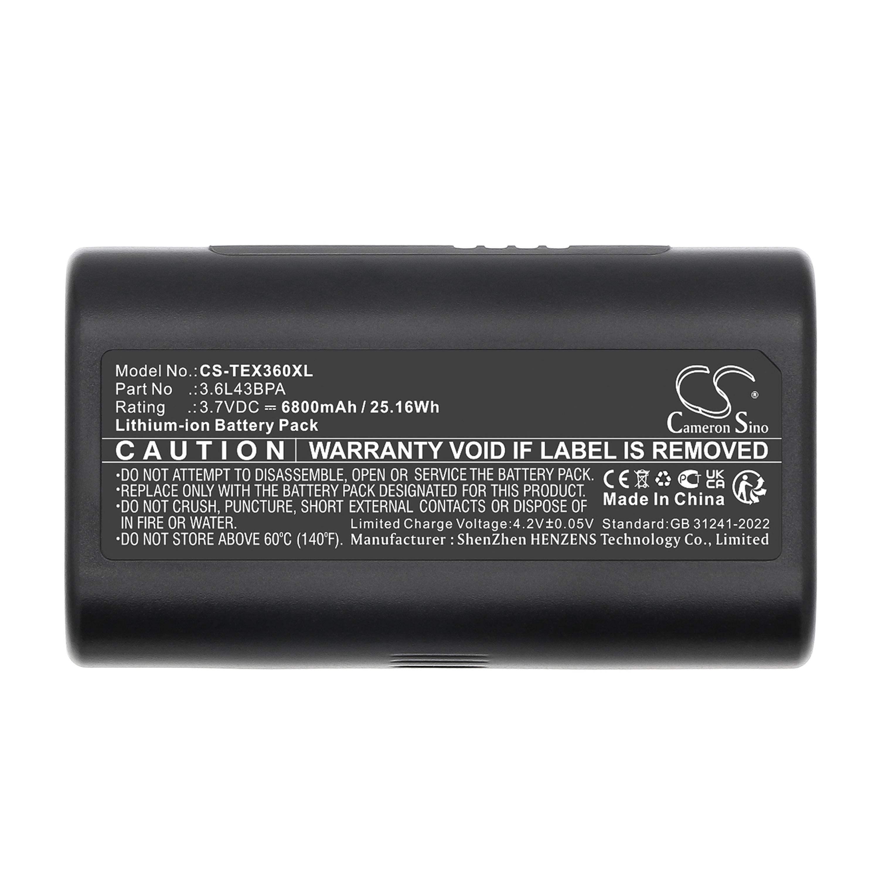Cameron Sino Replacement Battery for Texas
