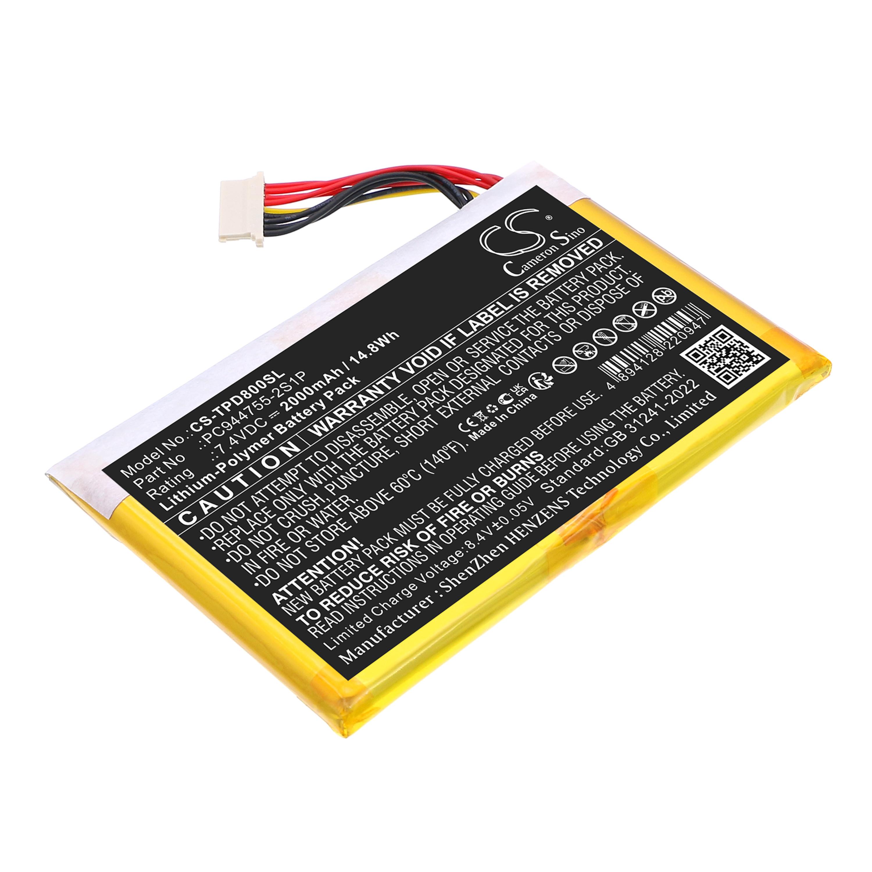 Cameron Sino Replacement Battery for Topdon