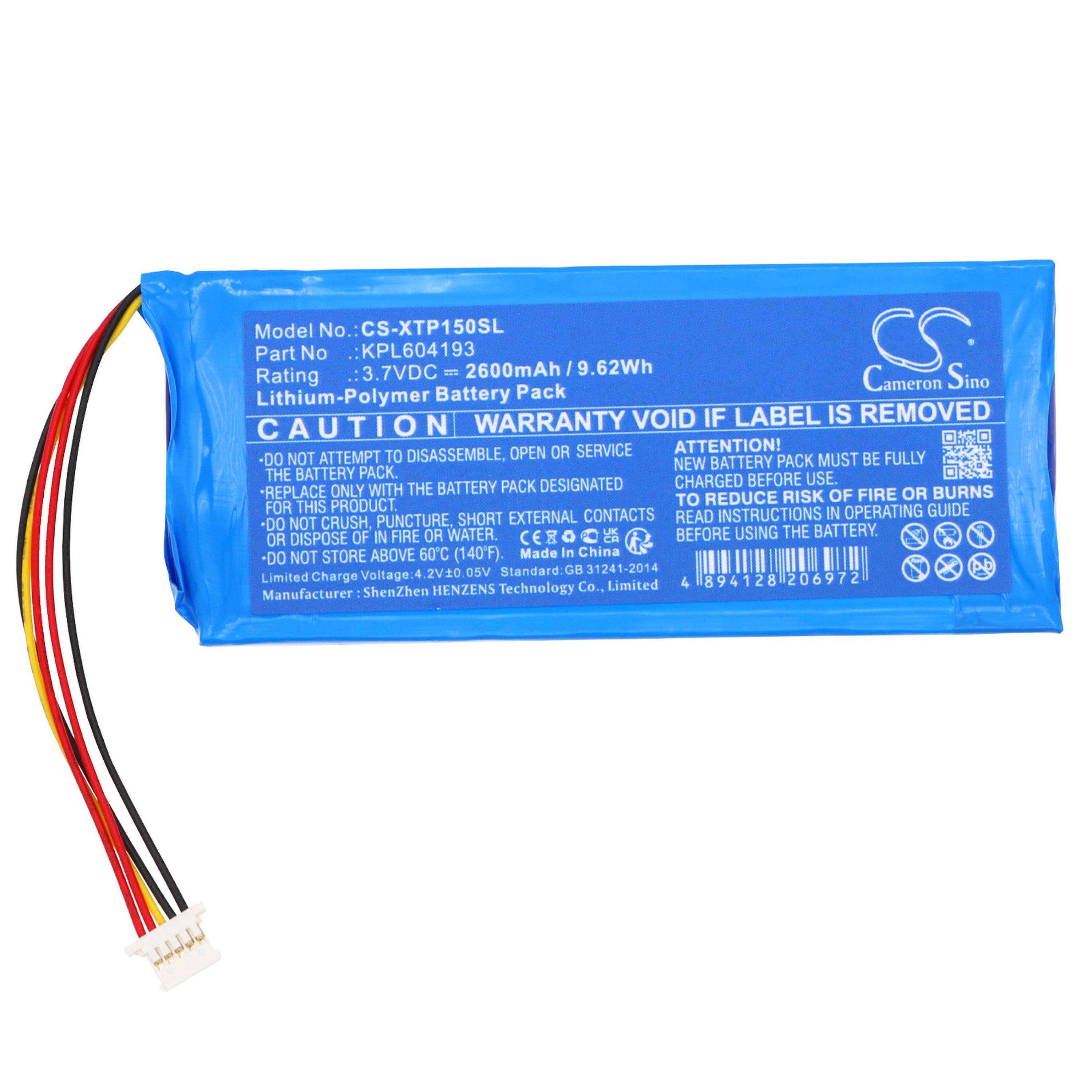 Cameron Sino Replaces battery for XTOOL