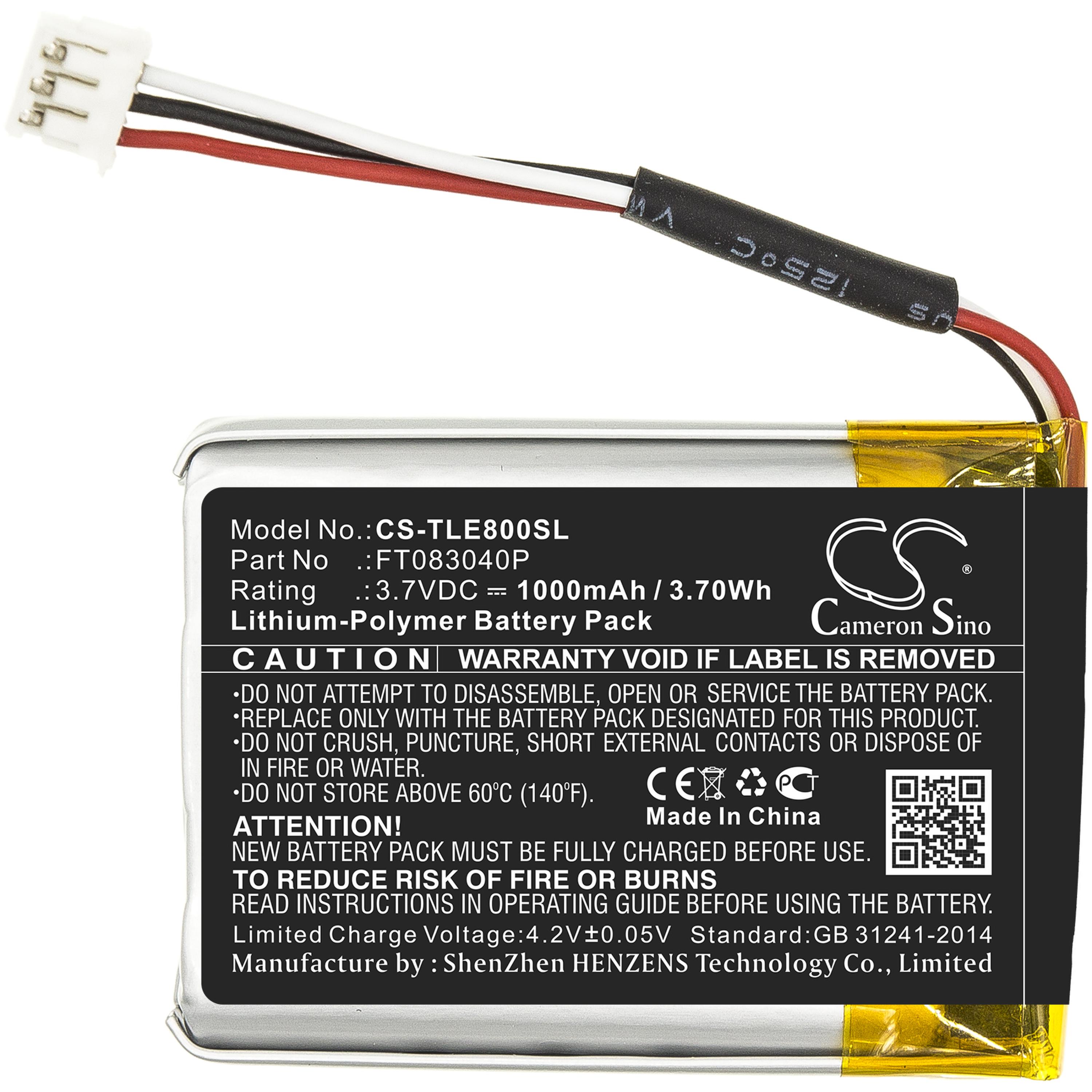 Cameron Sino 1000 mAh for Turtle